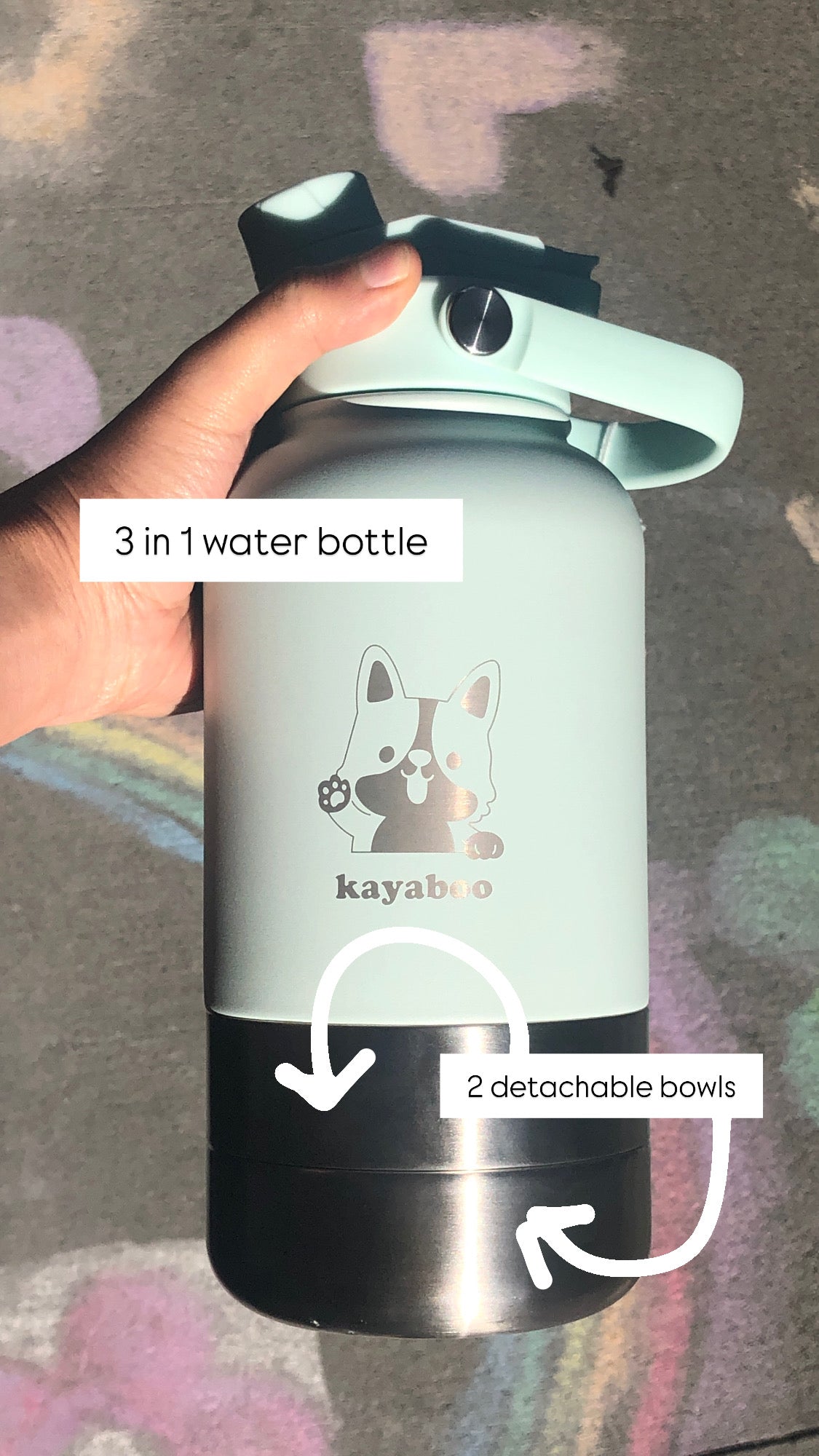 Stainless Steel Travel Bottles Green