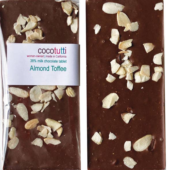 Tablet - Milk - Almond Toffee