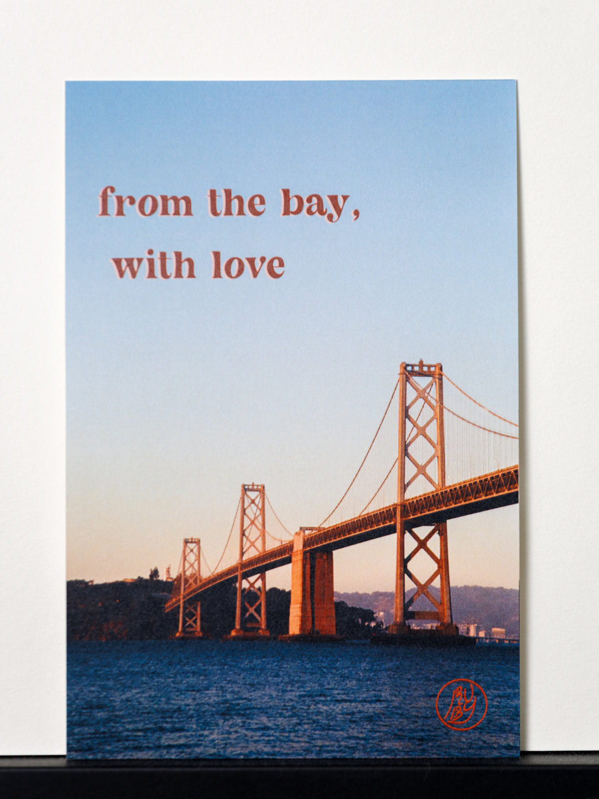 from the bay, with love Postcard