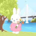 Miffy Bay Bridge Sticker