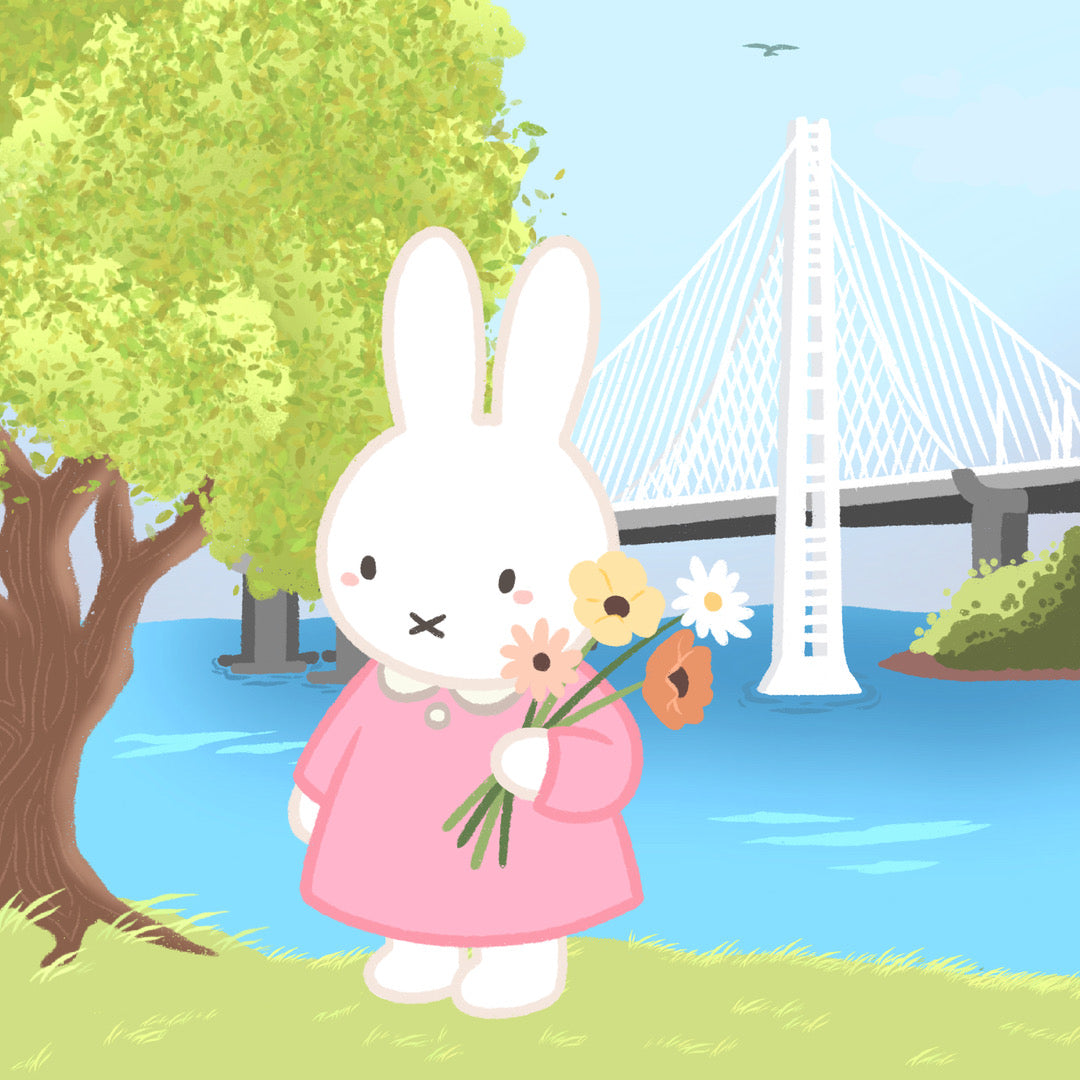 Miffy Bay Bridge Sticker