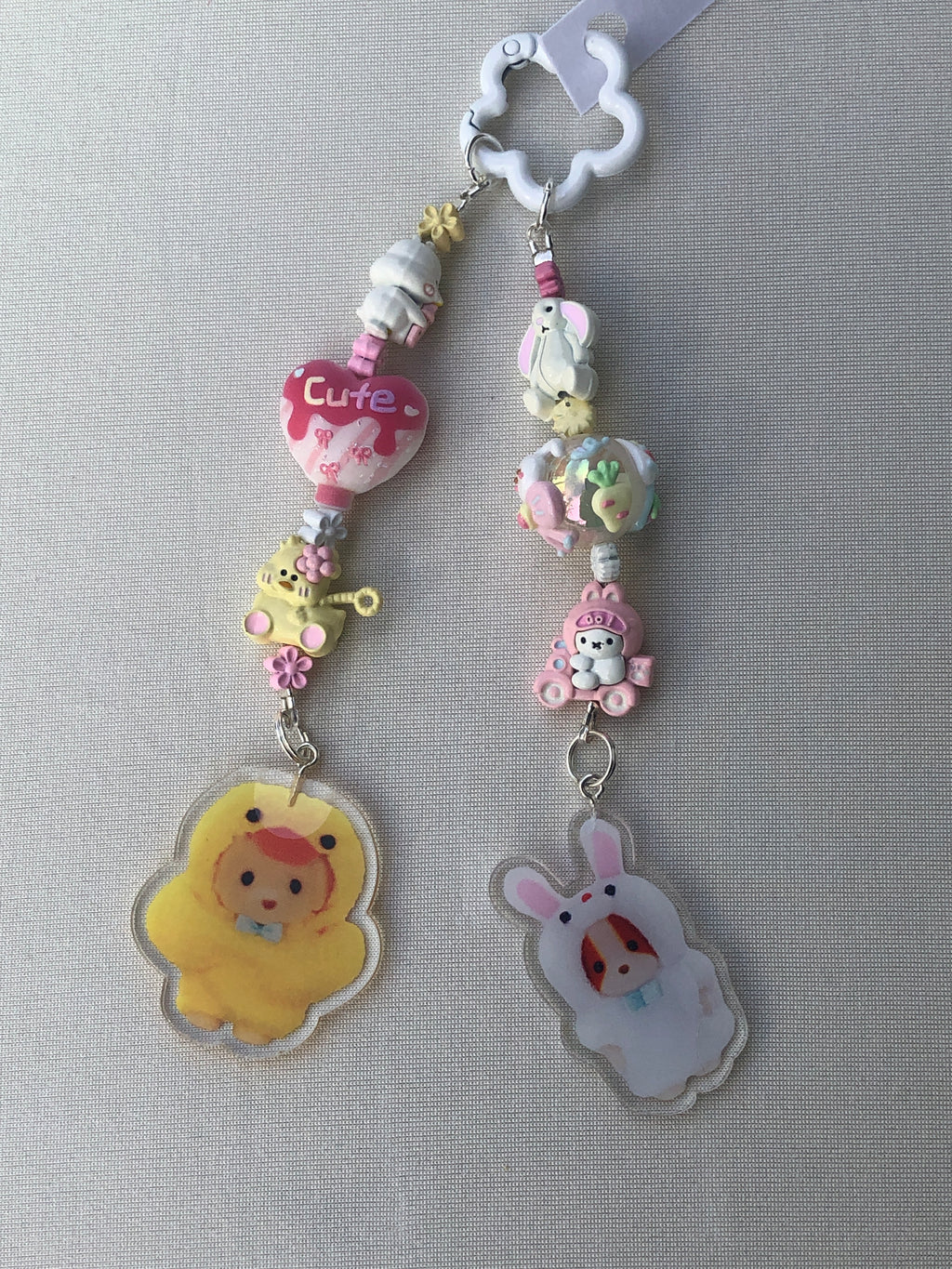 Double Acrylic Keychain