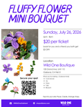 Fluffy Flower  Mini Bouquet - Sunday, July 26, 2026
