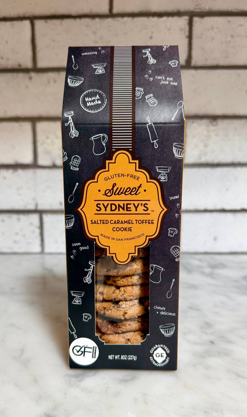Salted Caramel Toffee Cookie - 12 Pack