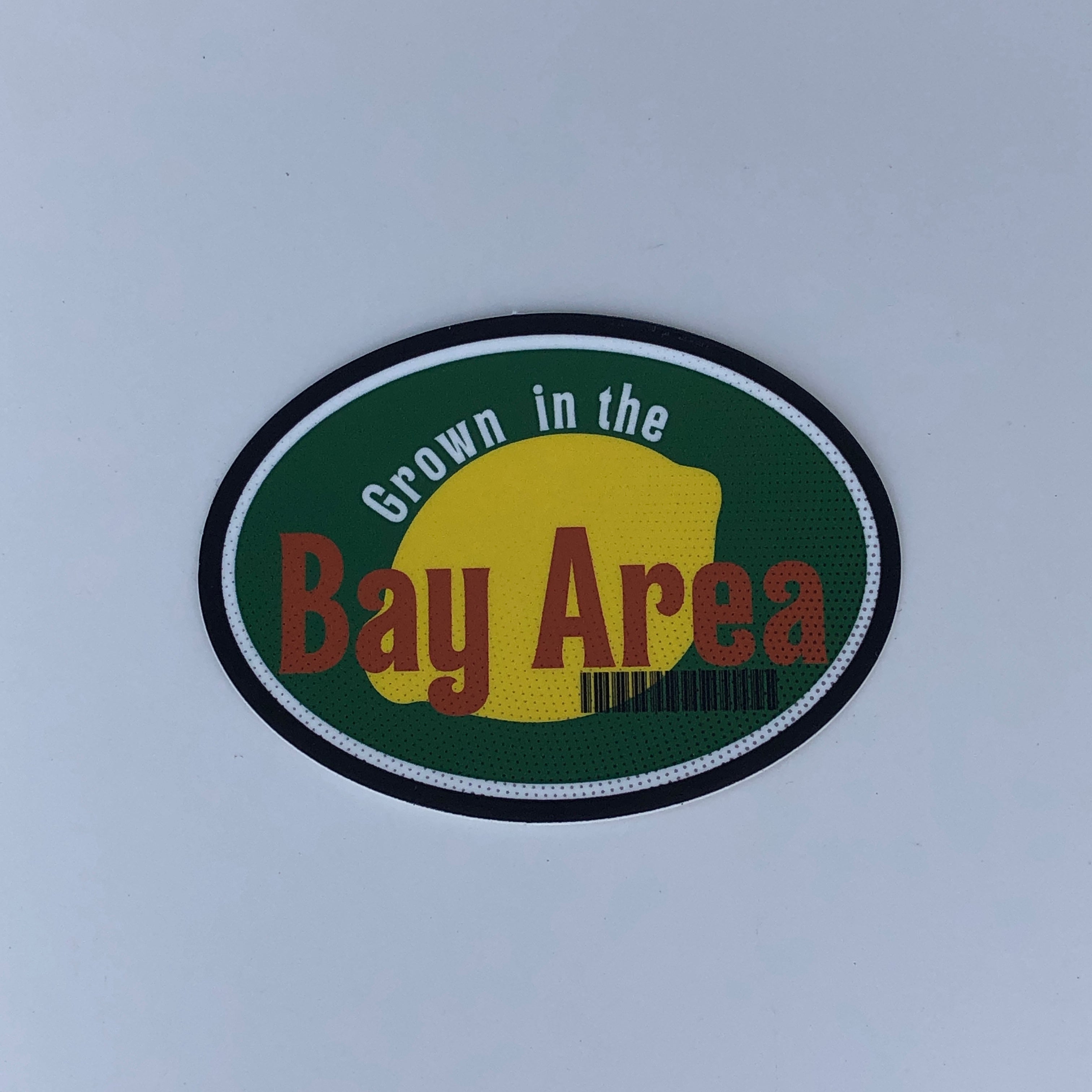 Grown in the Bay Area Sticker