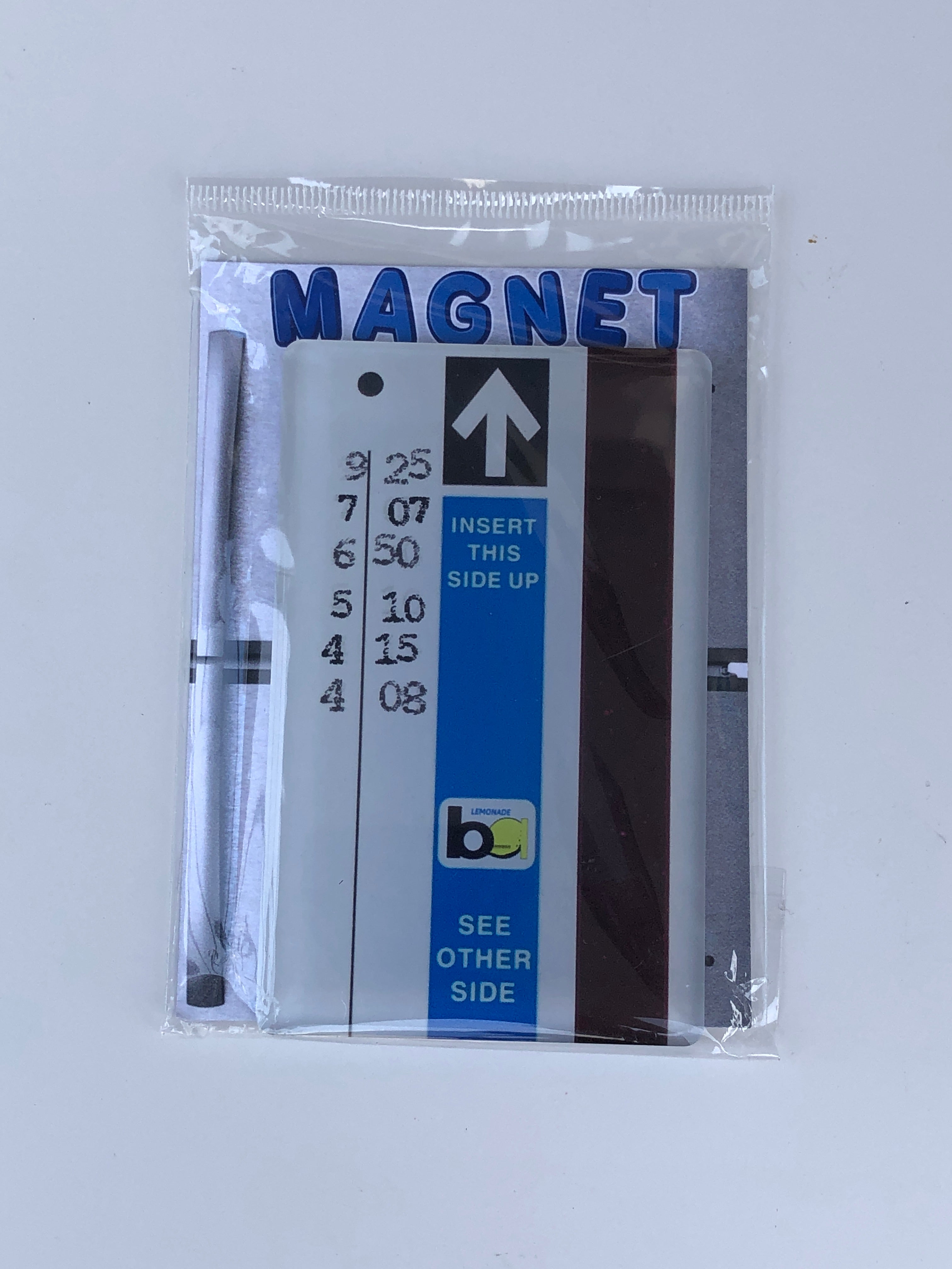 BART Ticket Magnet