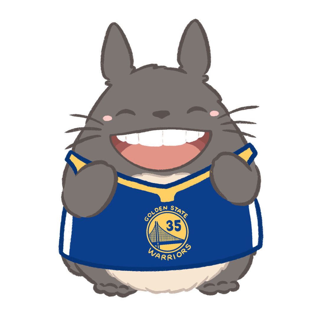 Totoro Warriors Sticker