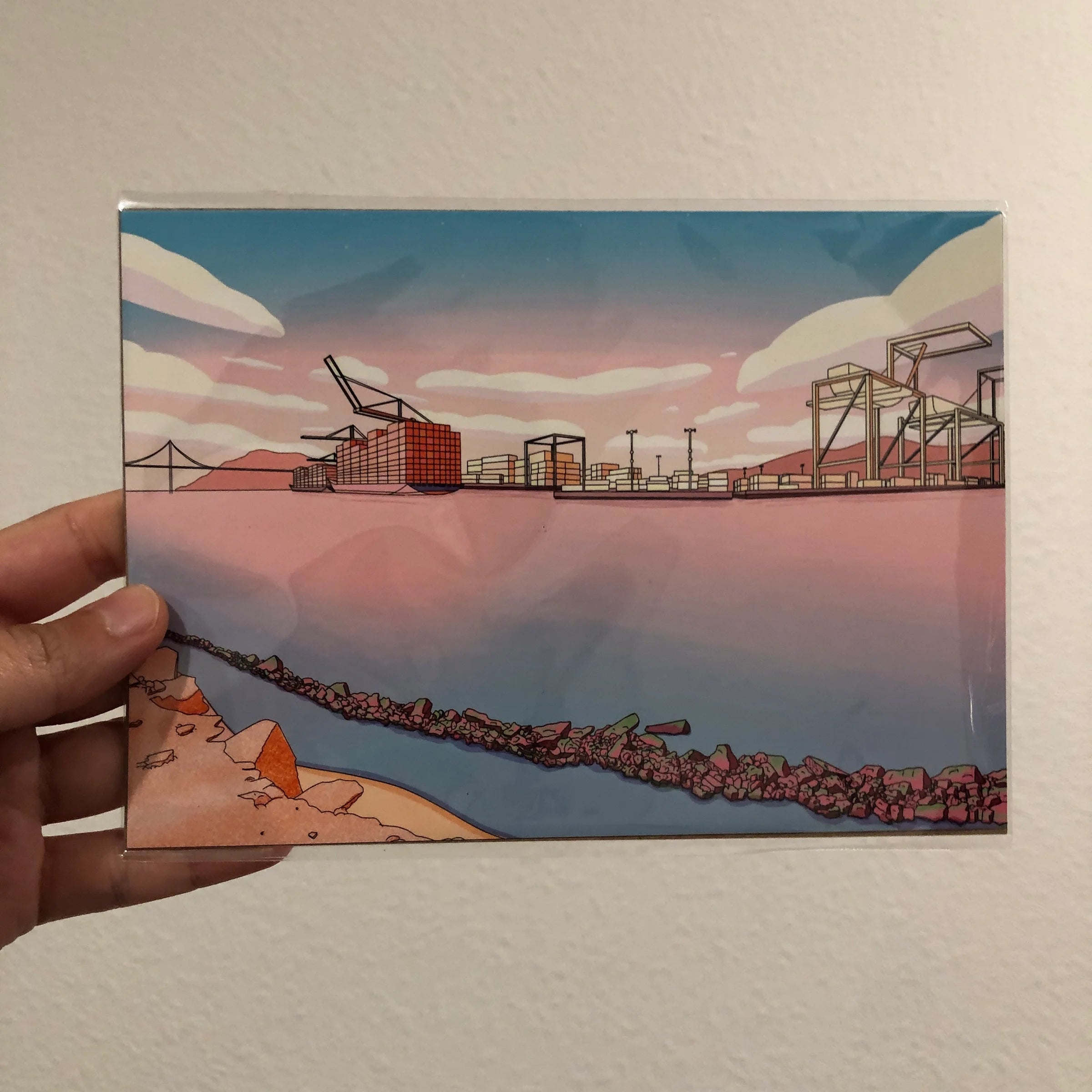 Alameda Bay at Sunrise 5x7