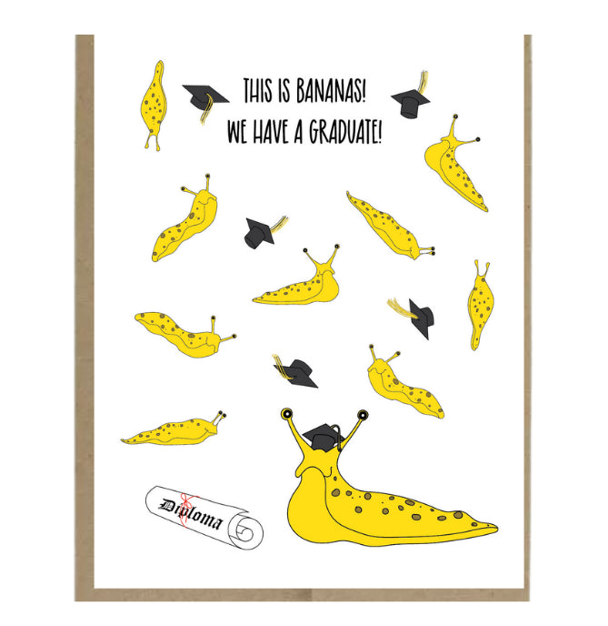 Bananas Graduate Card