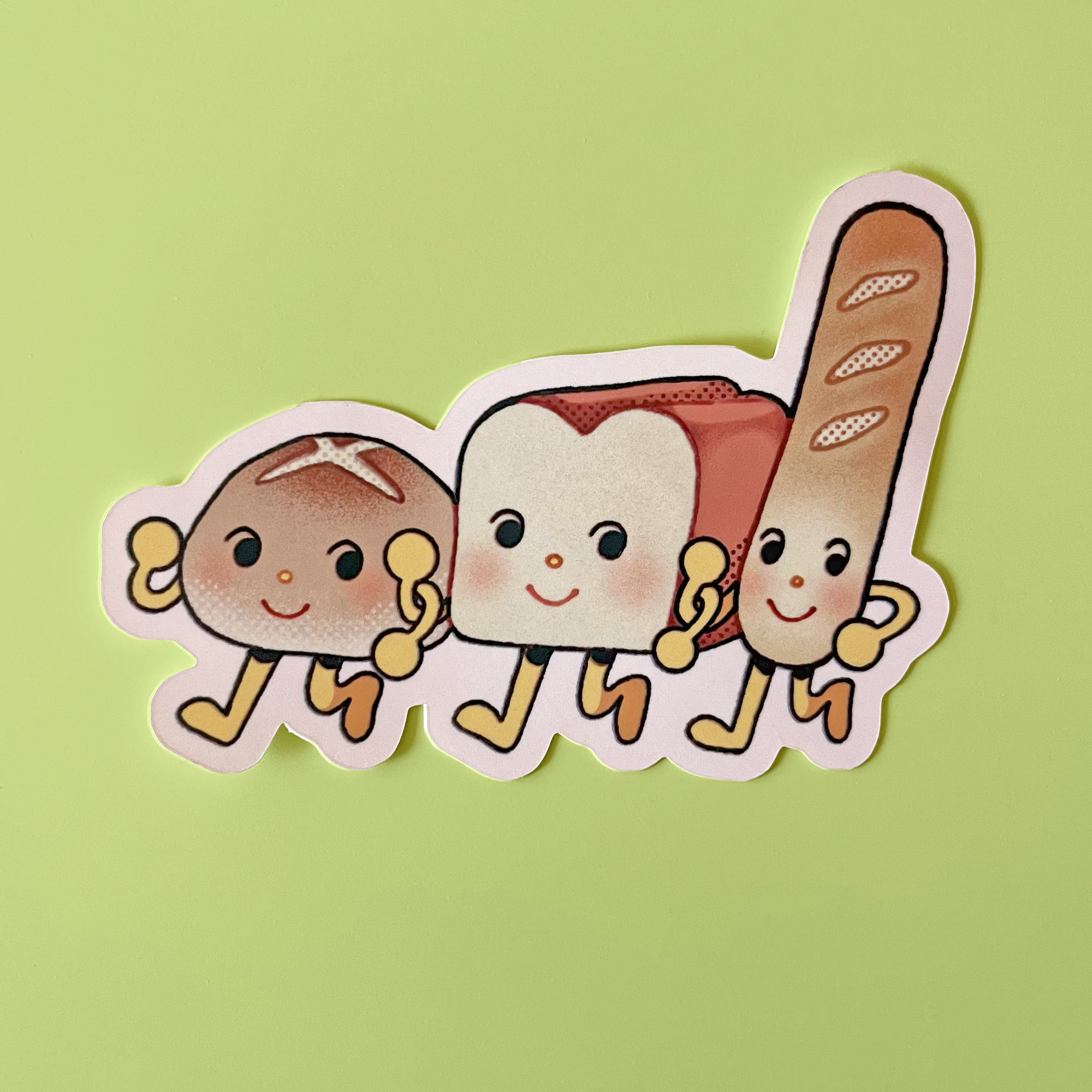Bread Bois - Matte Vinyl Sticker