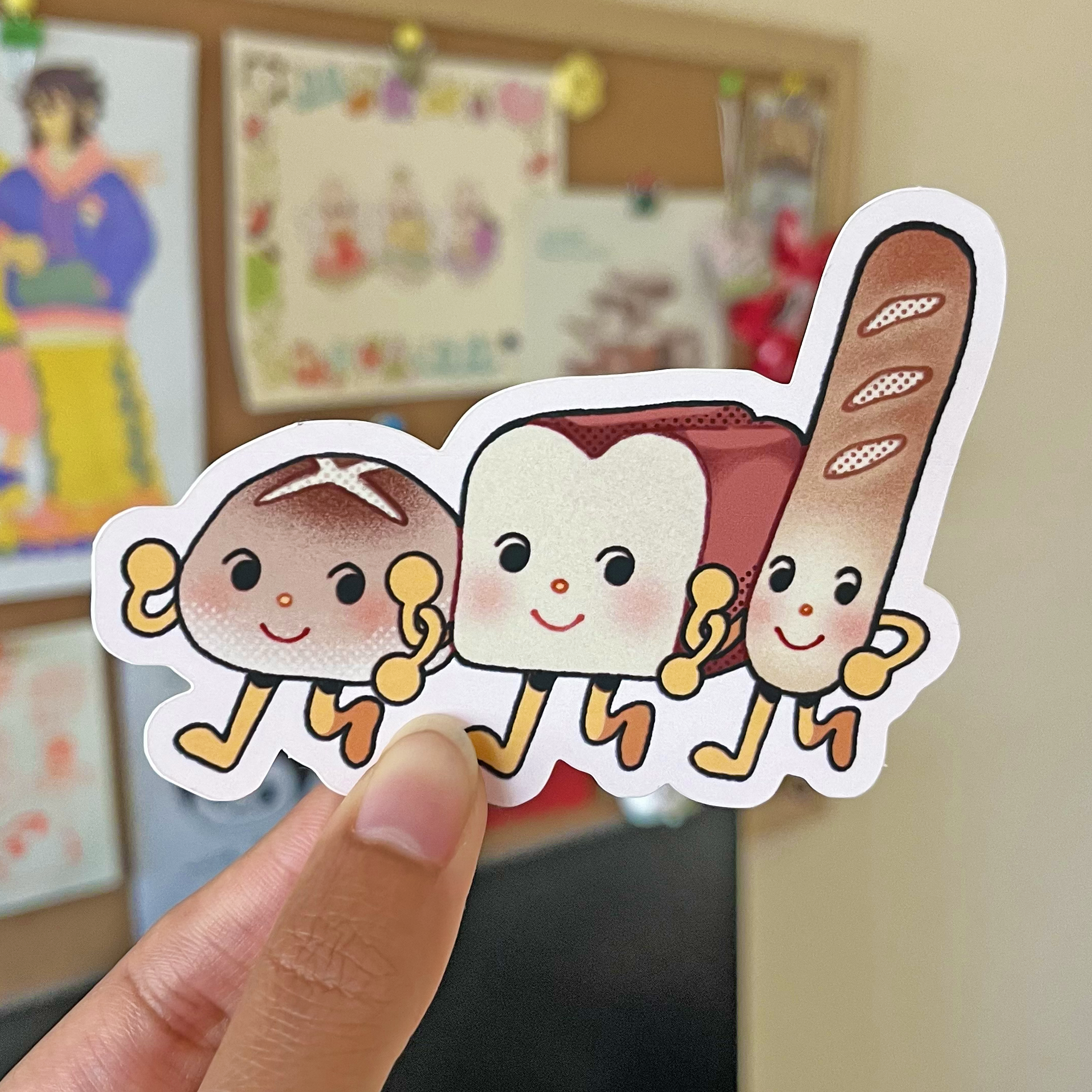 Bread Bois - Matte Vinyl Sticker