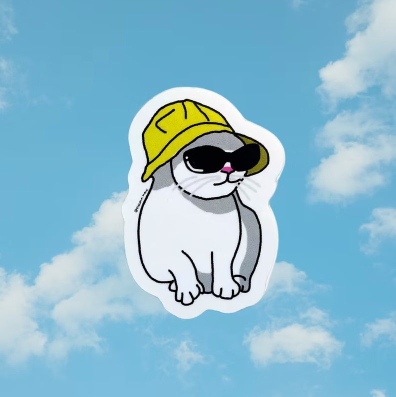 Bucket Hat Sticker