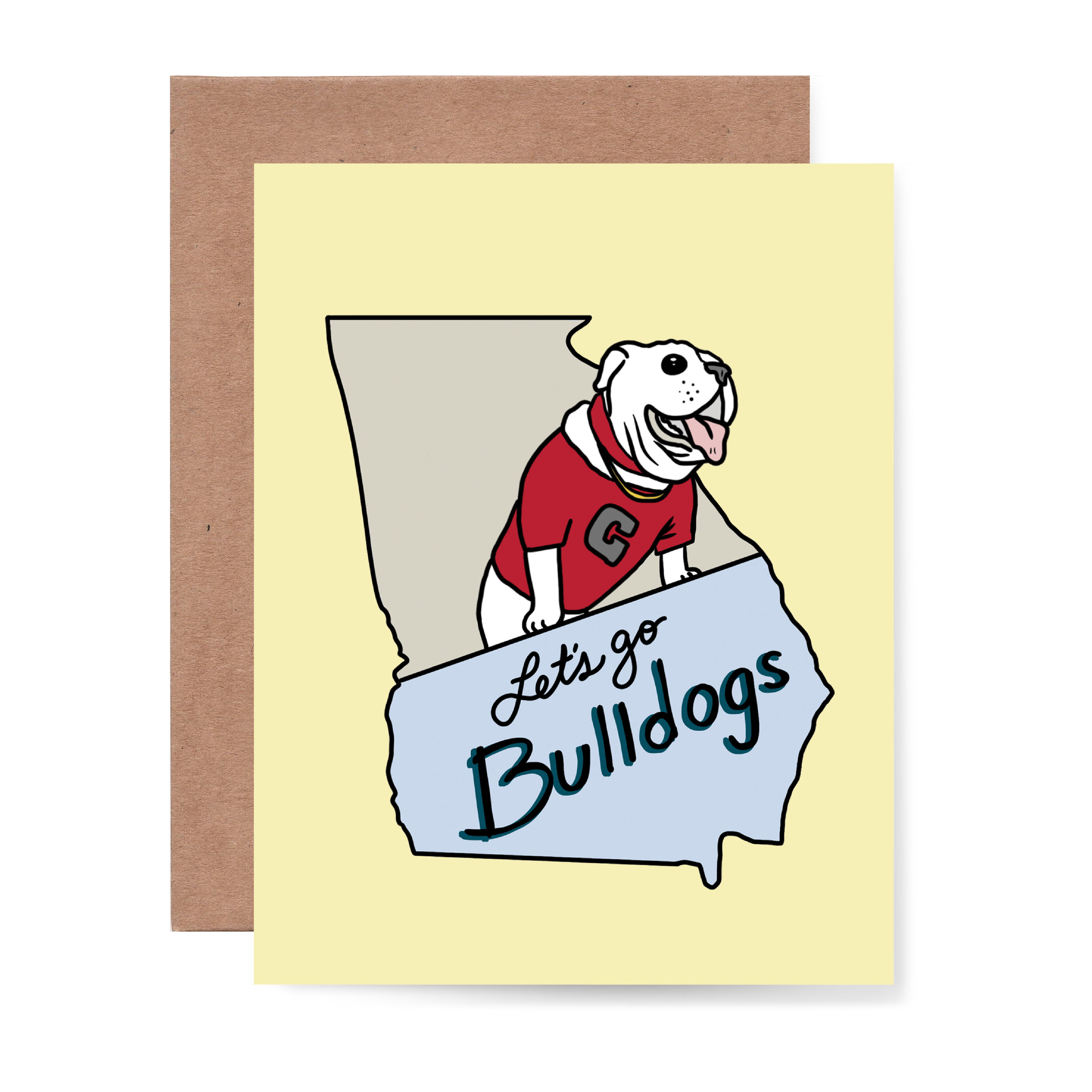 UGA Bulldogs Card