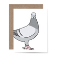 Realistic Pigeon Card