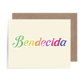 Bendecida Greeting Card