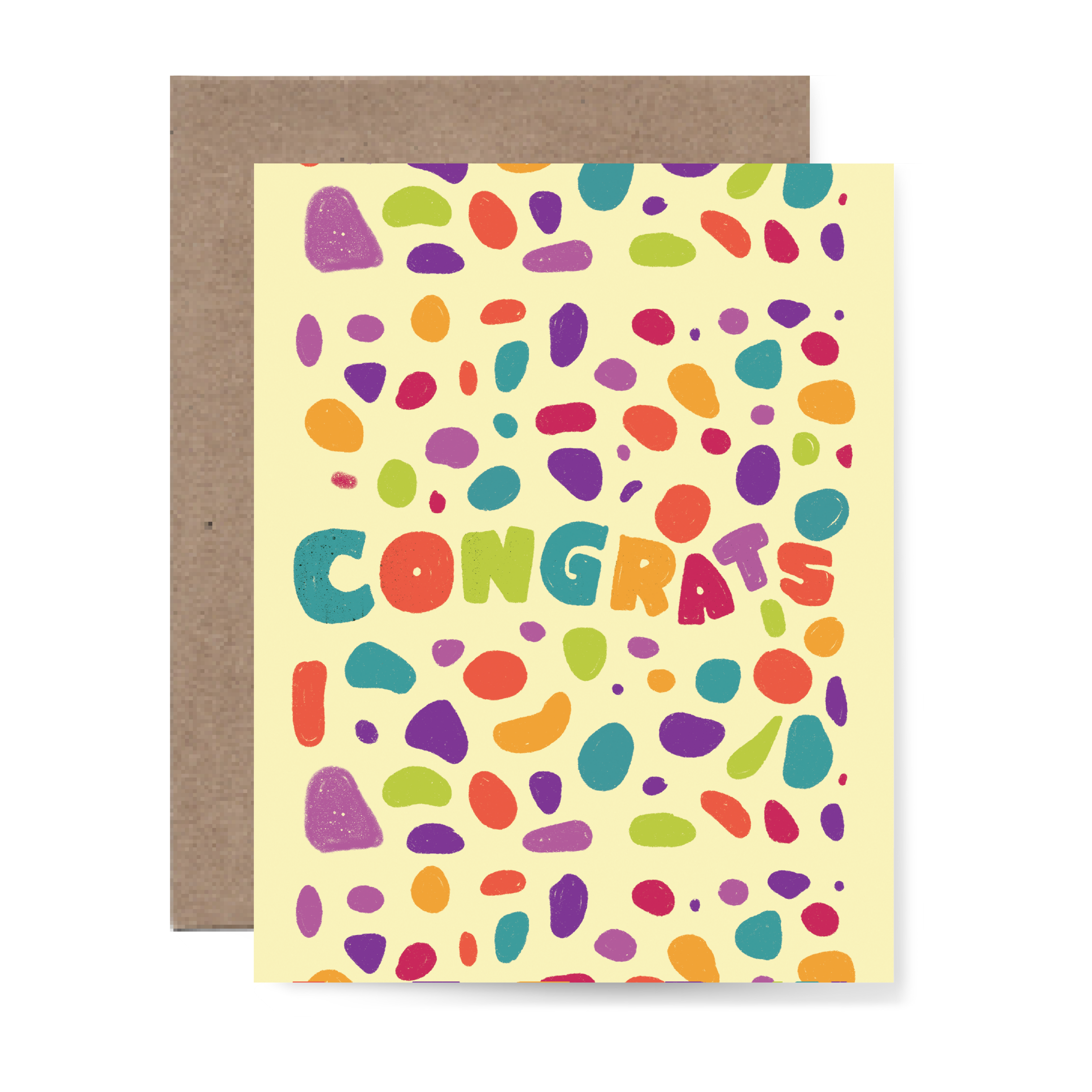 Congrats Dots Greeting Cards