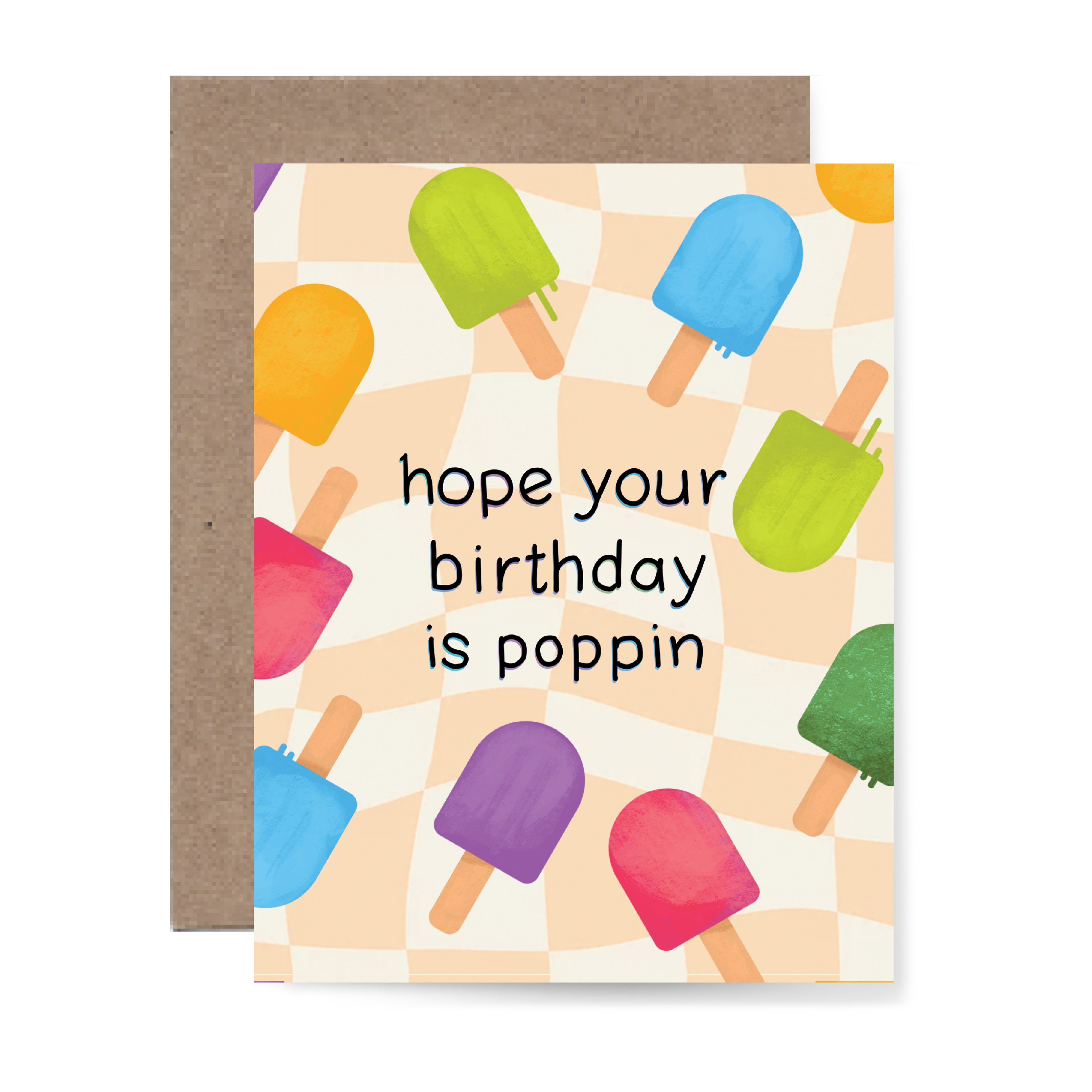 Popsicle Card