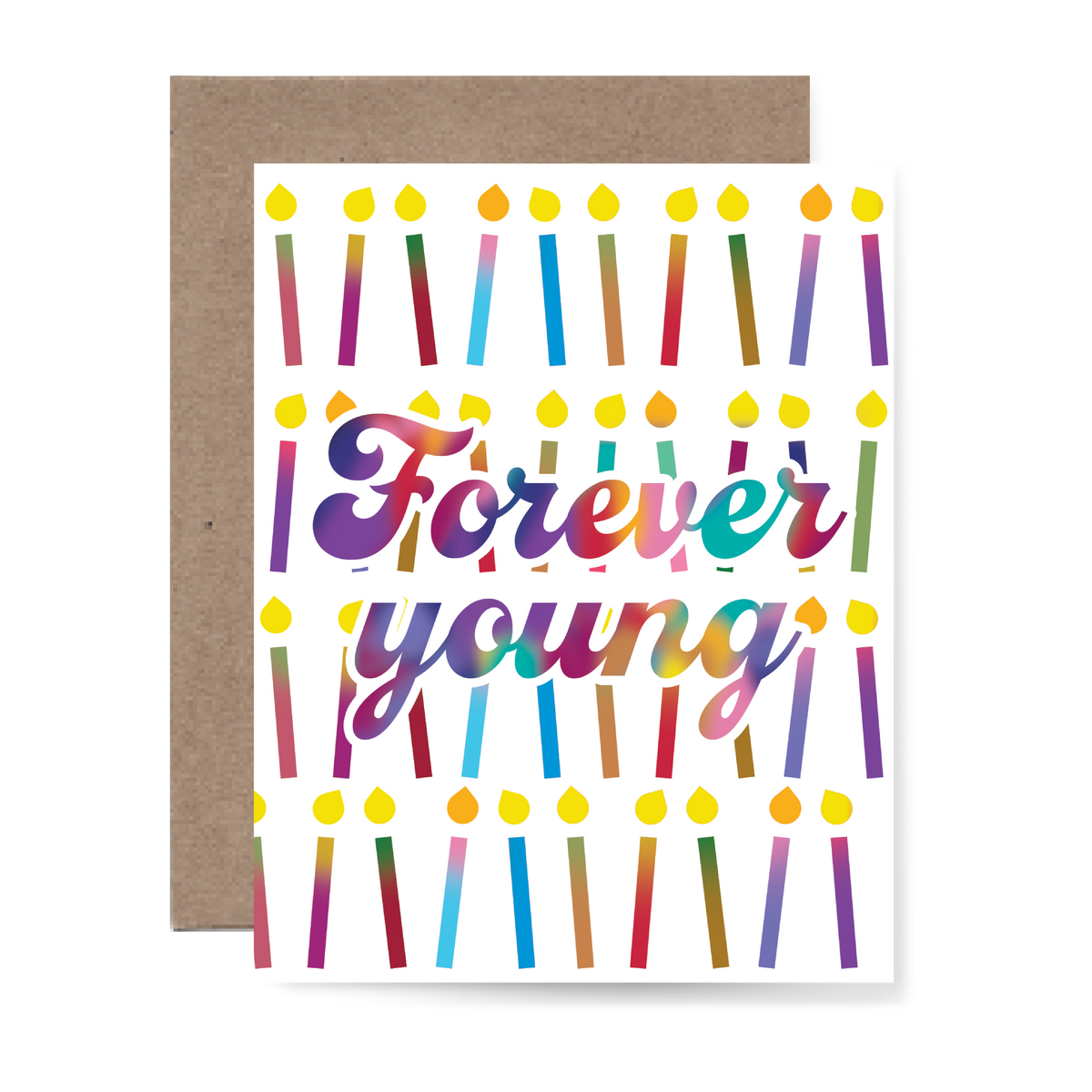 Forever Young Greeting Card