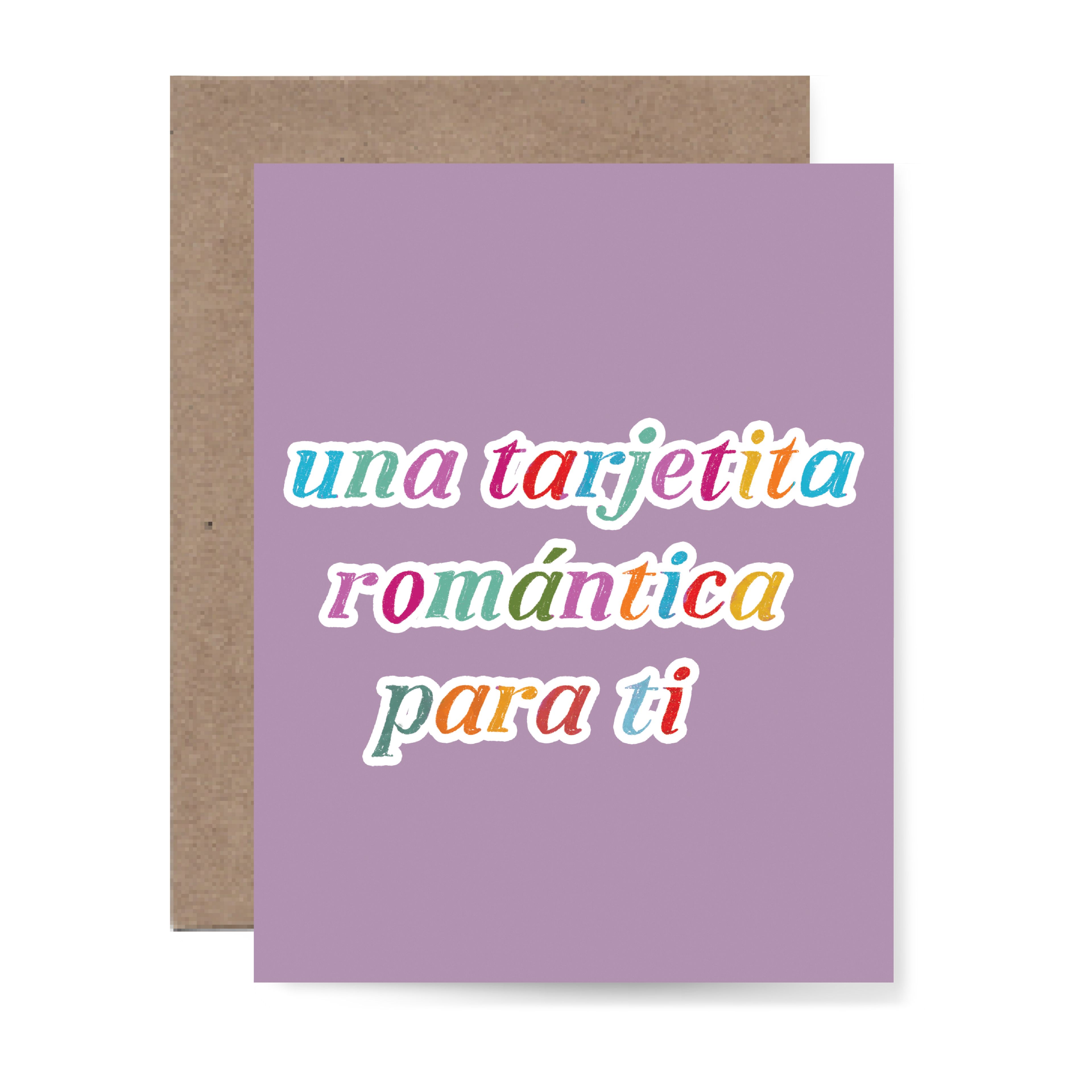 Una Tarjeta Romantica Para Ti Greeting Card