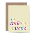 Te Quiero Greeting Card