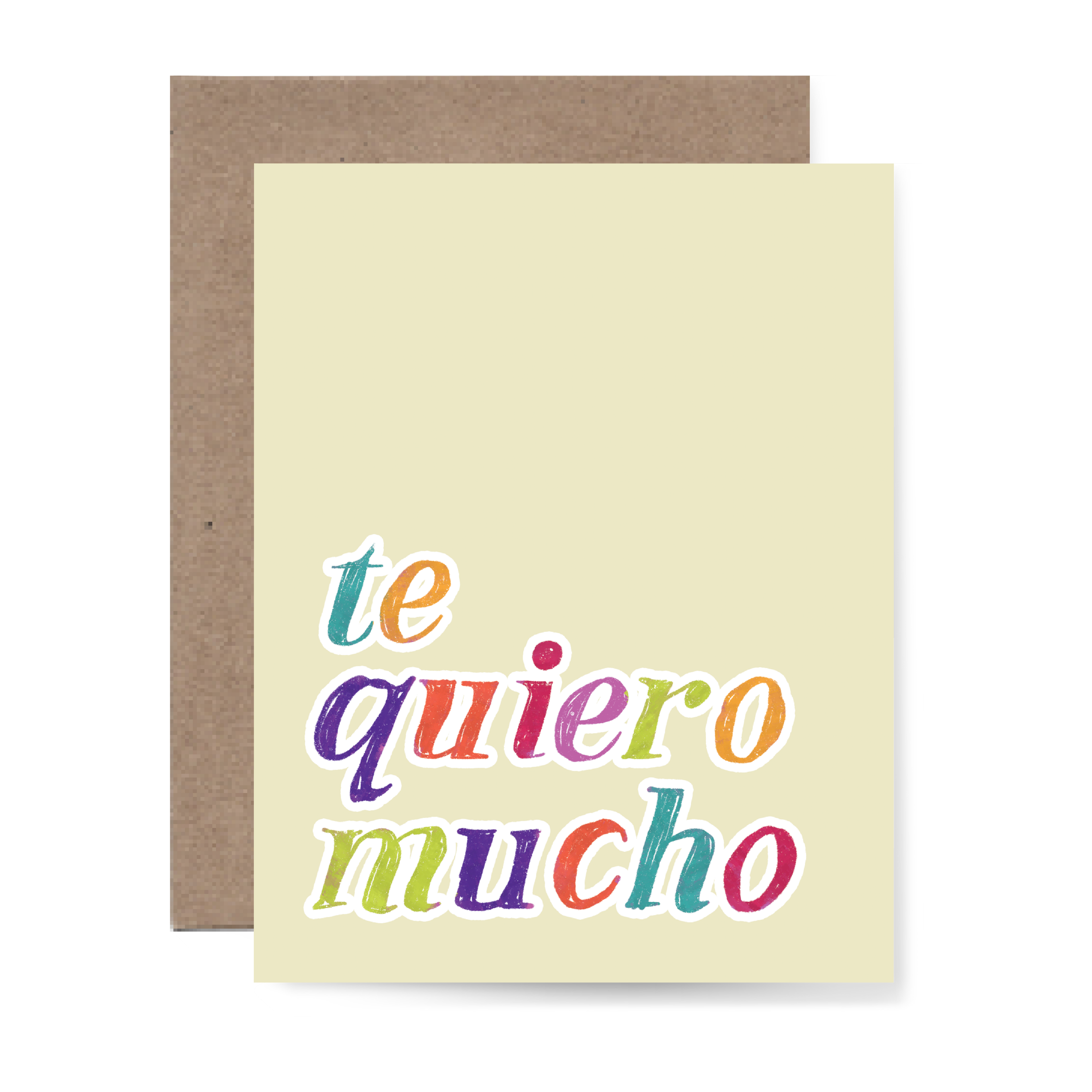 Te Quiero Greeting Card