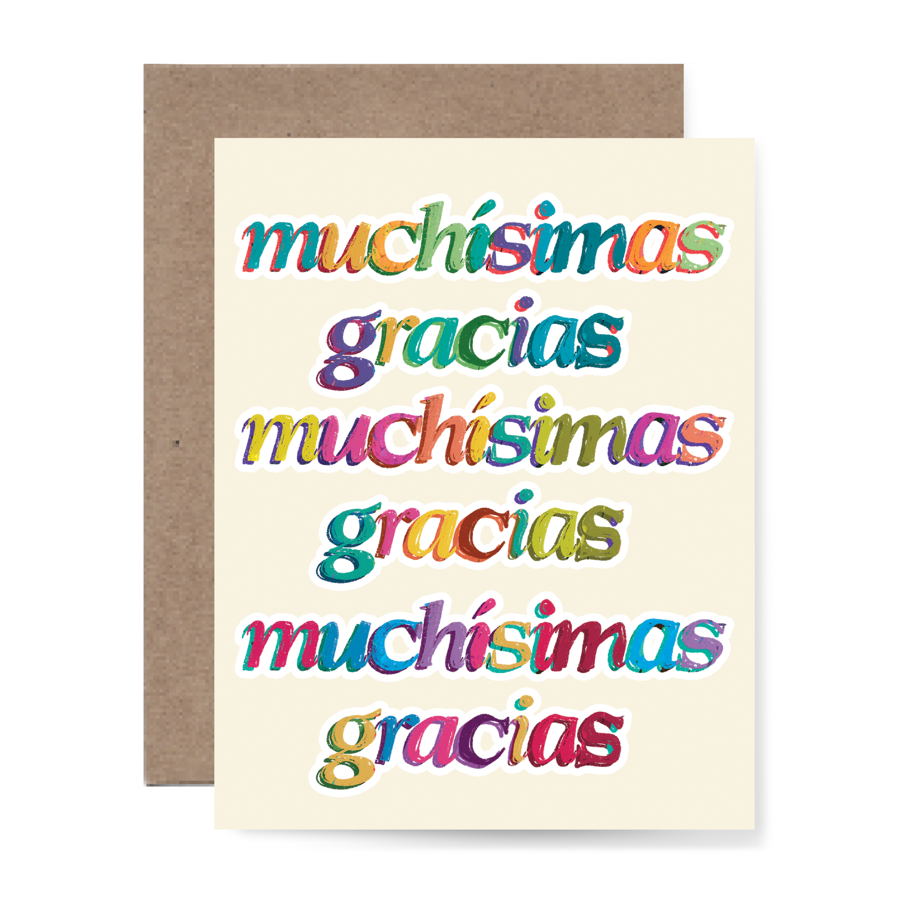 Muchisimas Gracias Card