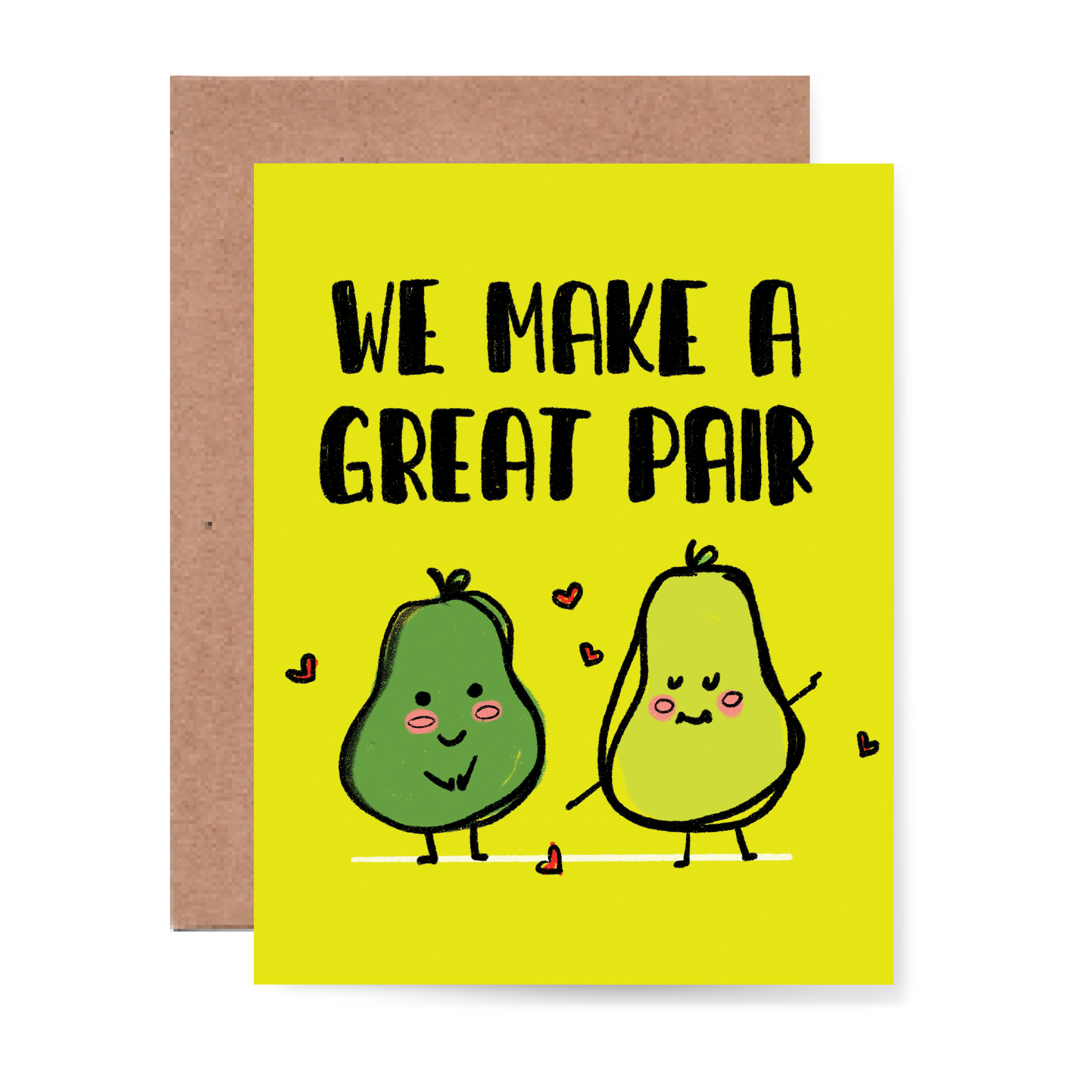 We Make a Great Pair Card