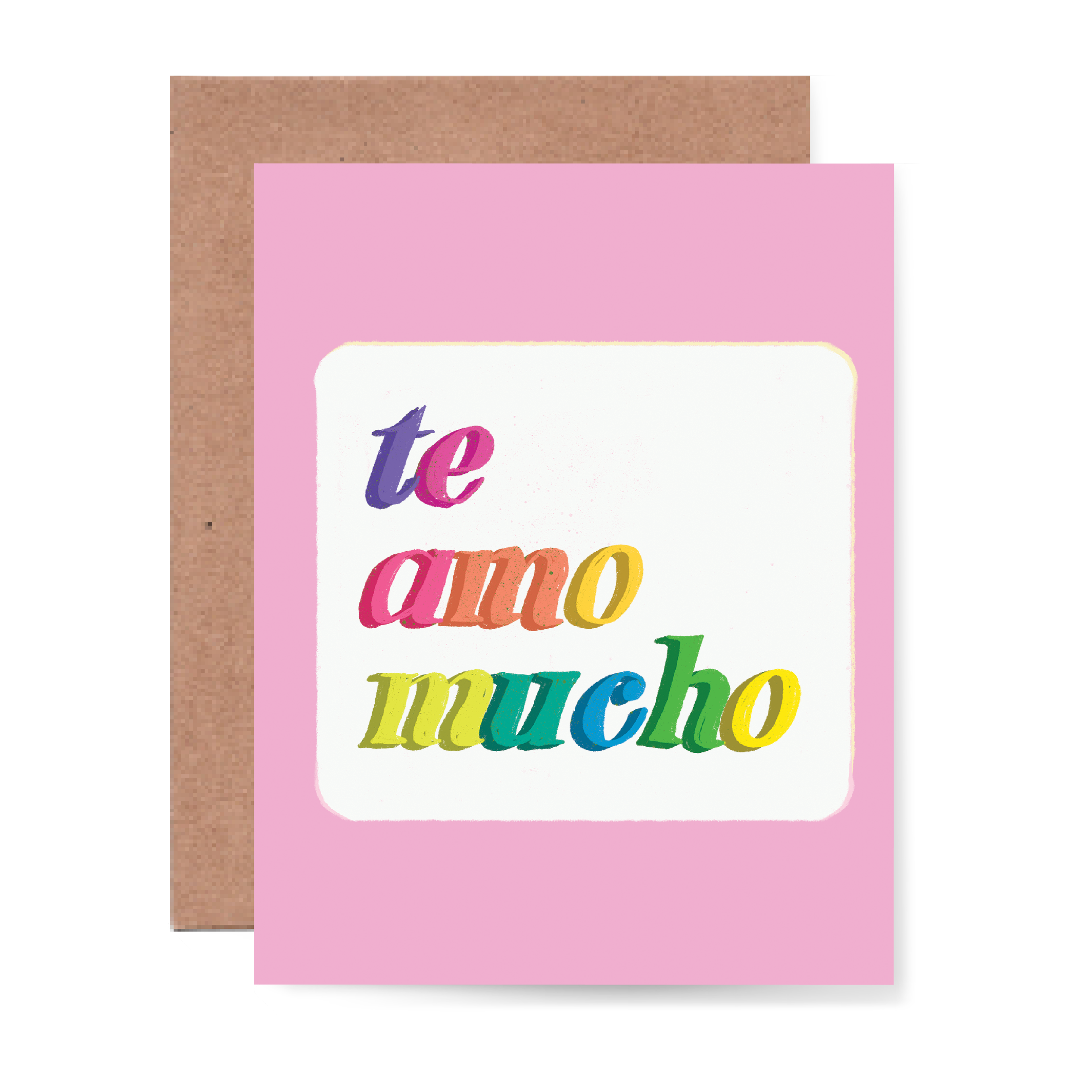 Te Amo Mucho Card