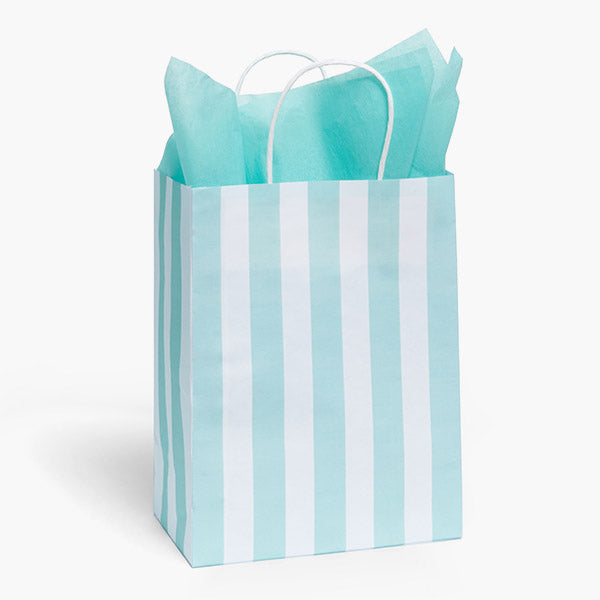 Cabana Stripe Aqua Gift Bag