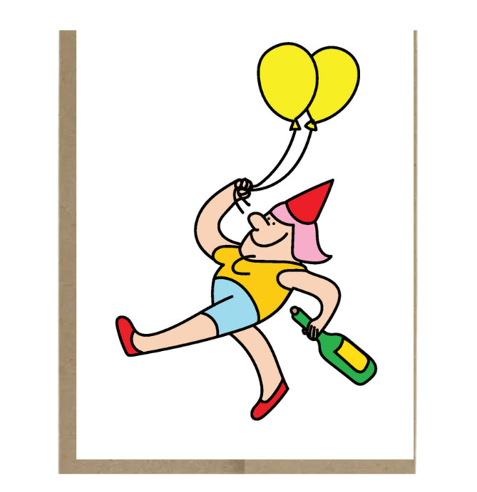 Celebration! (blue pants) Card