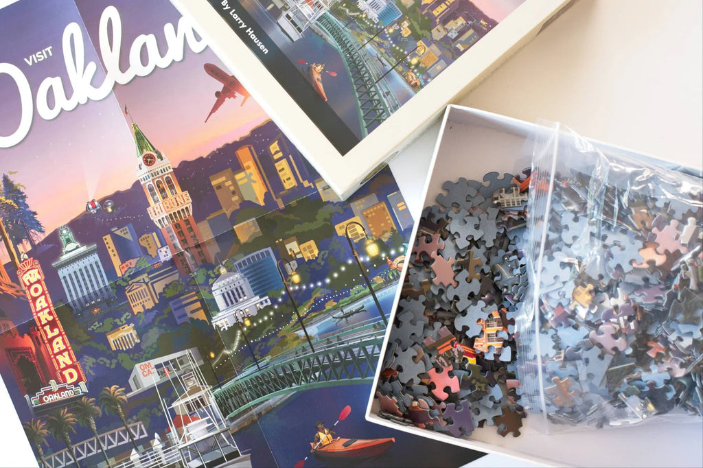 Visit Oakland by Larry Hausen- A Limited Edition 1000-piece puzzle