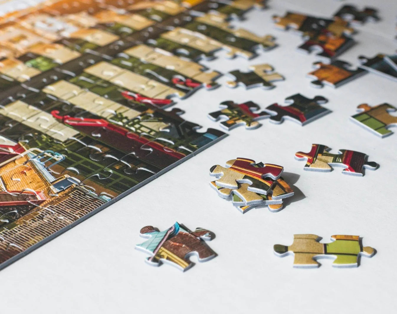 California St Cable Car Puzzle – San Francisco Photography by Emanuel DeSousa (500 Pieces)