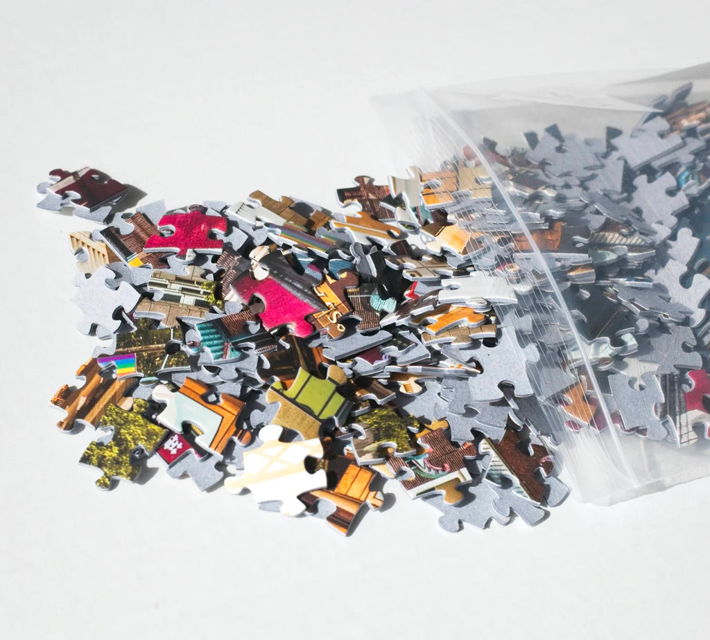 California St Cable Car Puzzle – San Francisco Photography by Emanuel DeSousa (500 Pieces)