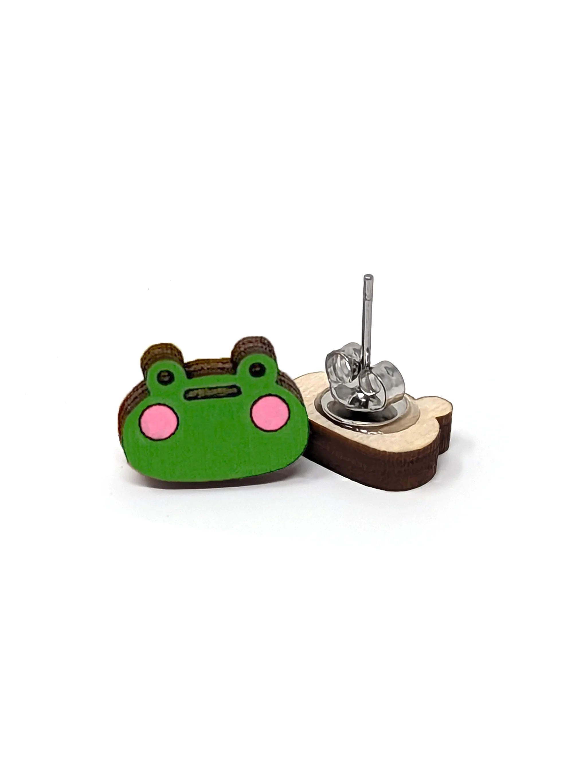 Frog Stud Earrings