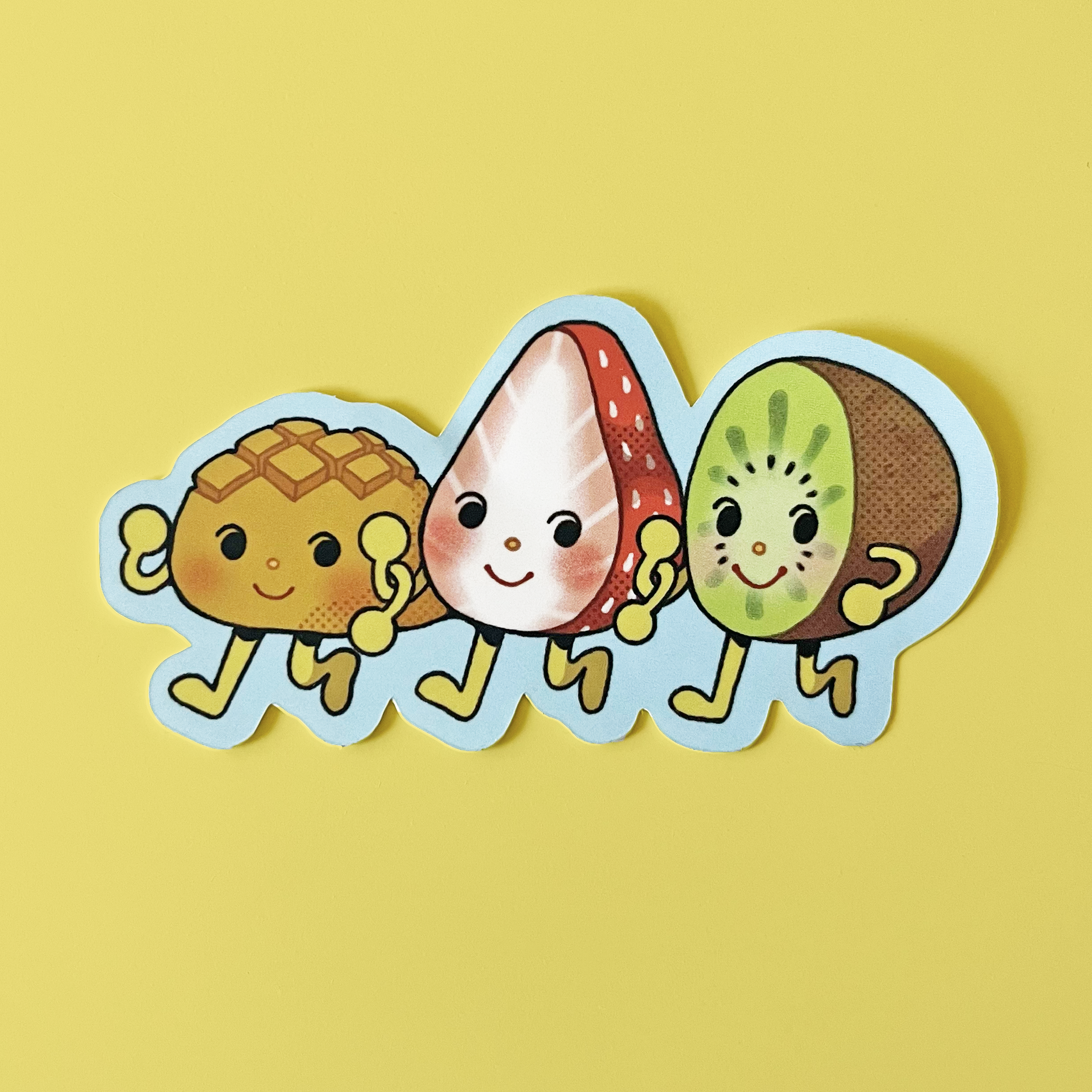 Fruit Friends - Matte Vinyl Sticker