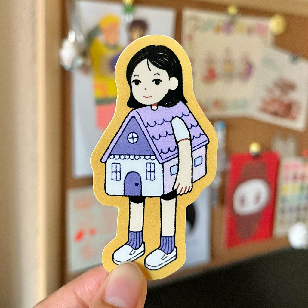 Homebody - Matte Vinyl Sticker