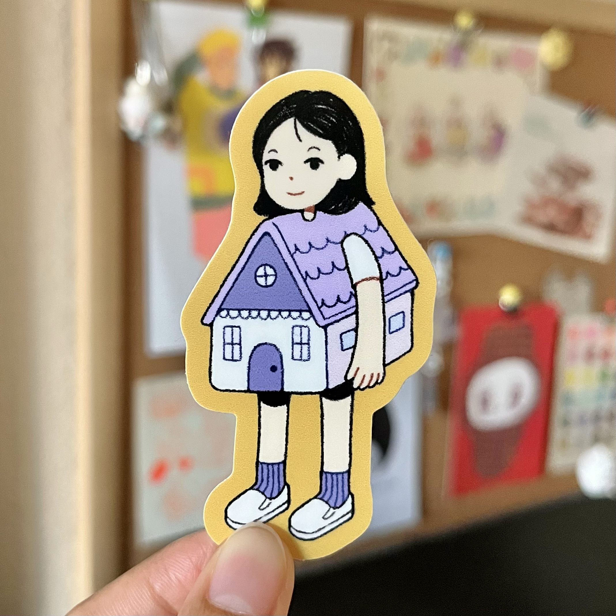 Homebody - Matte Vinyl Sticker
