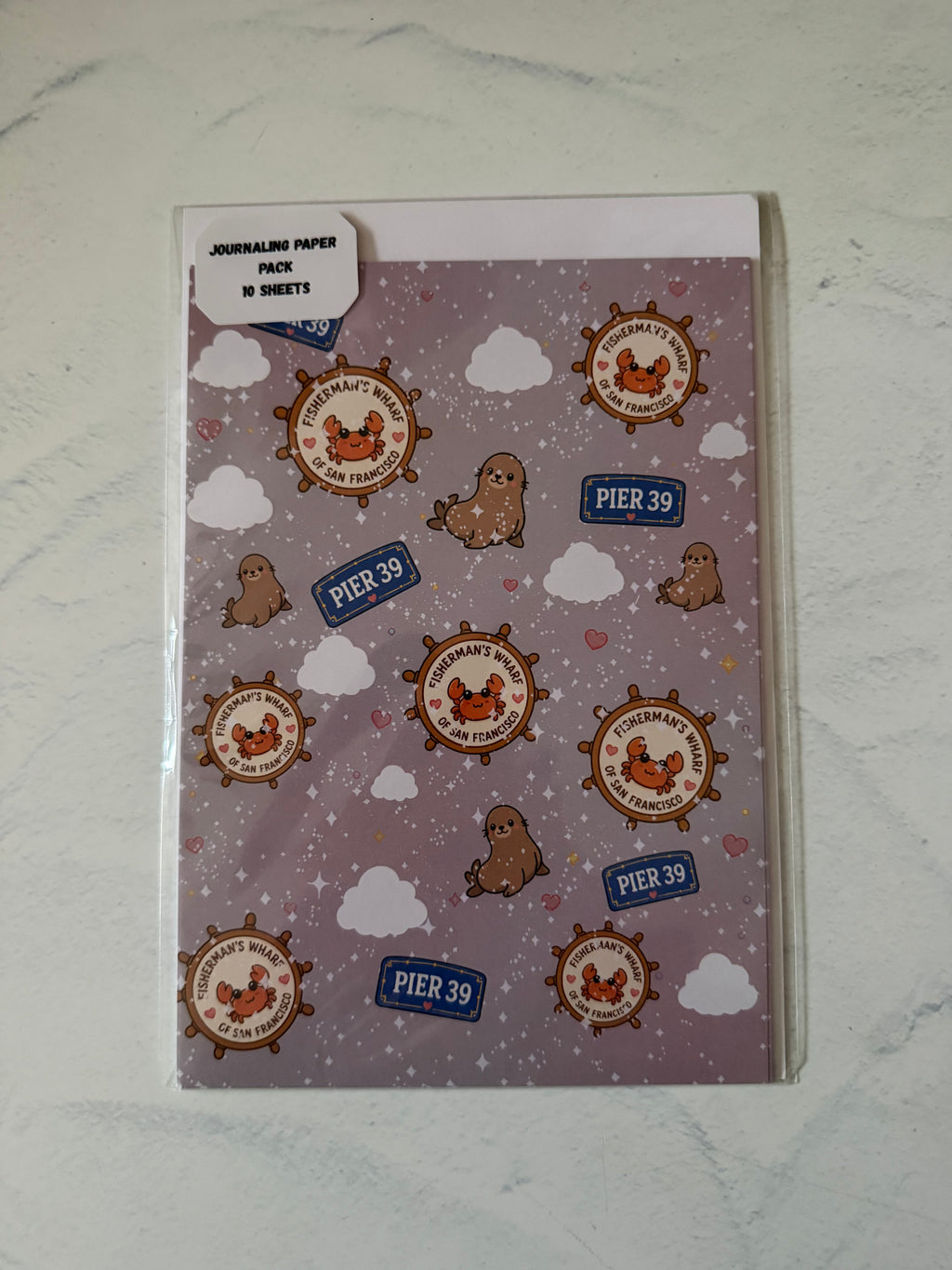 SF Love Junk Journal Paper Pack