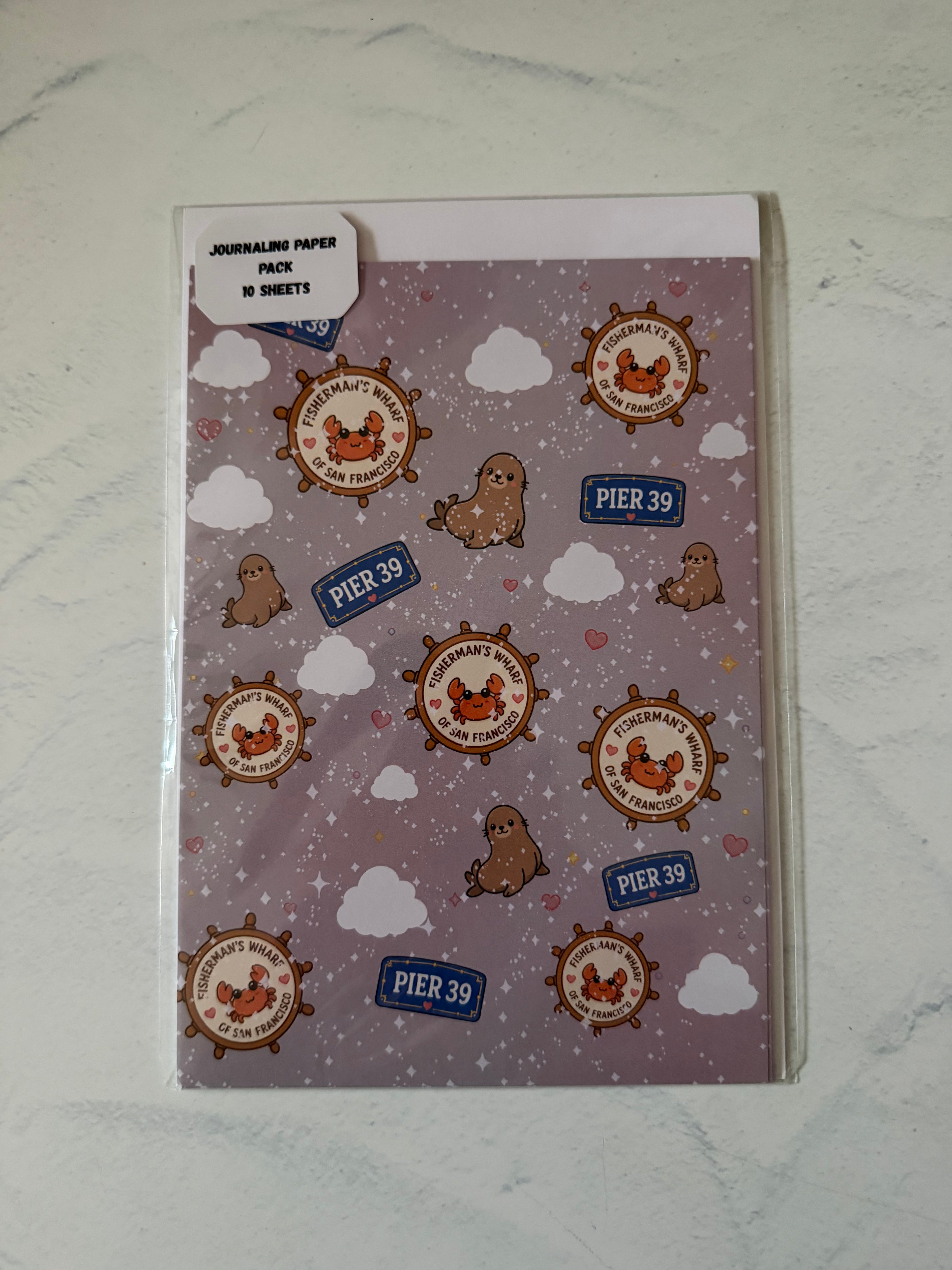 SF Love Junk Journal Paper Pack