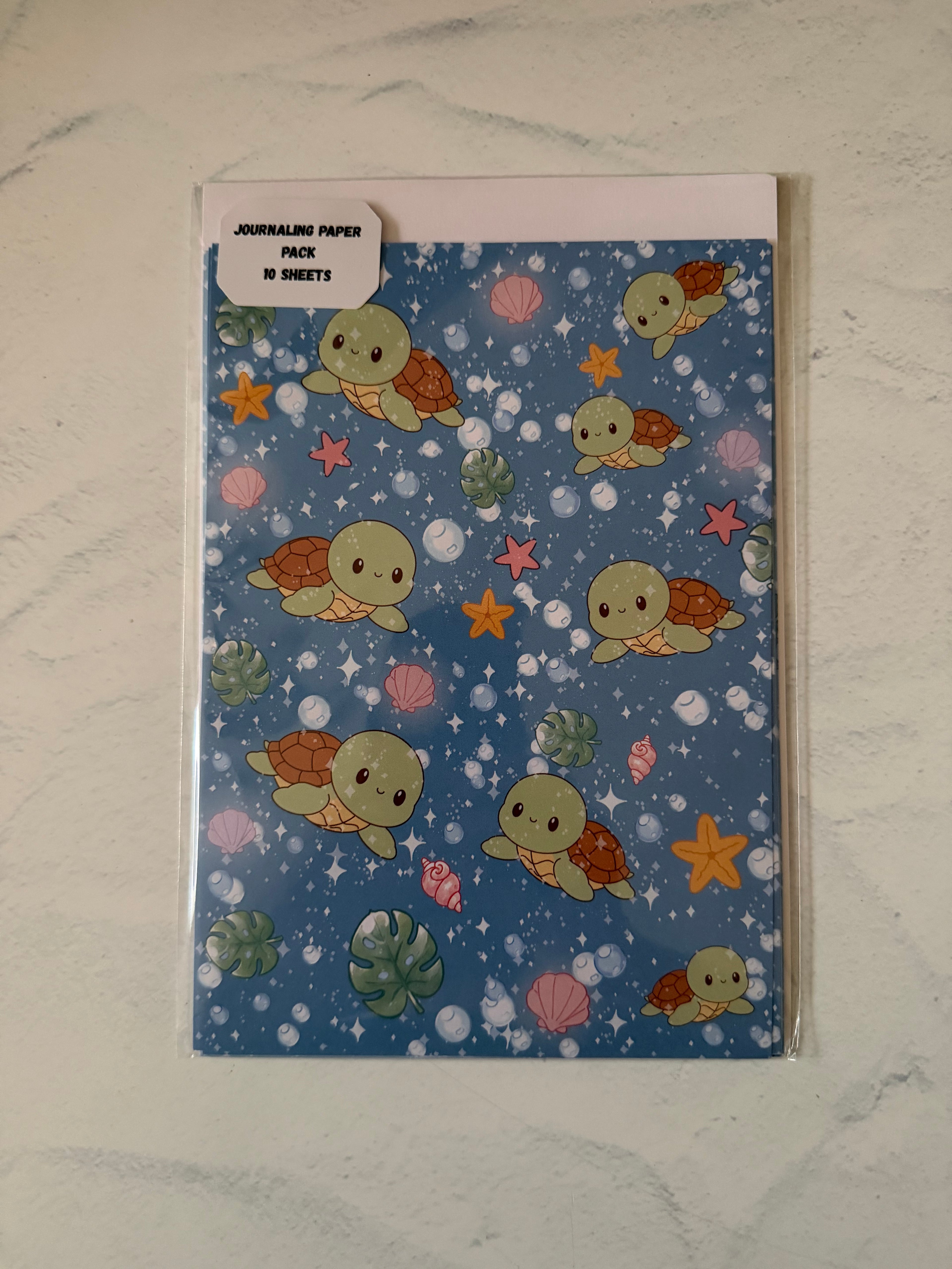 Ocean Friends Junk Journal Paper Pack