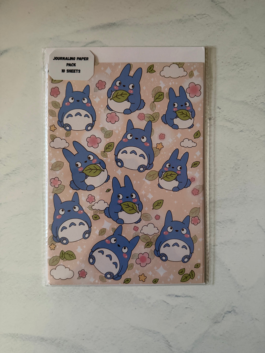 Totoro Junk Journal Paper Pack
