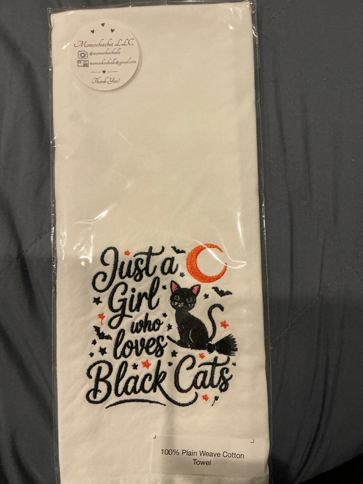 Black Cat 16”x26” Towel