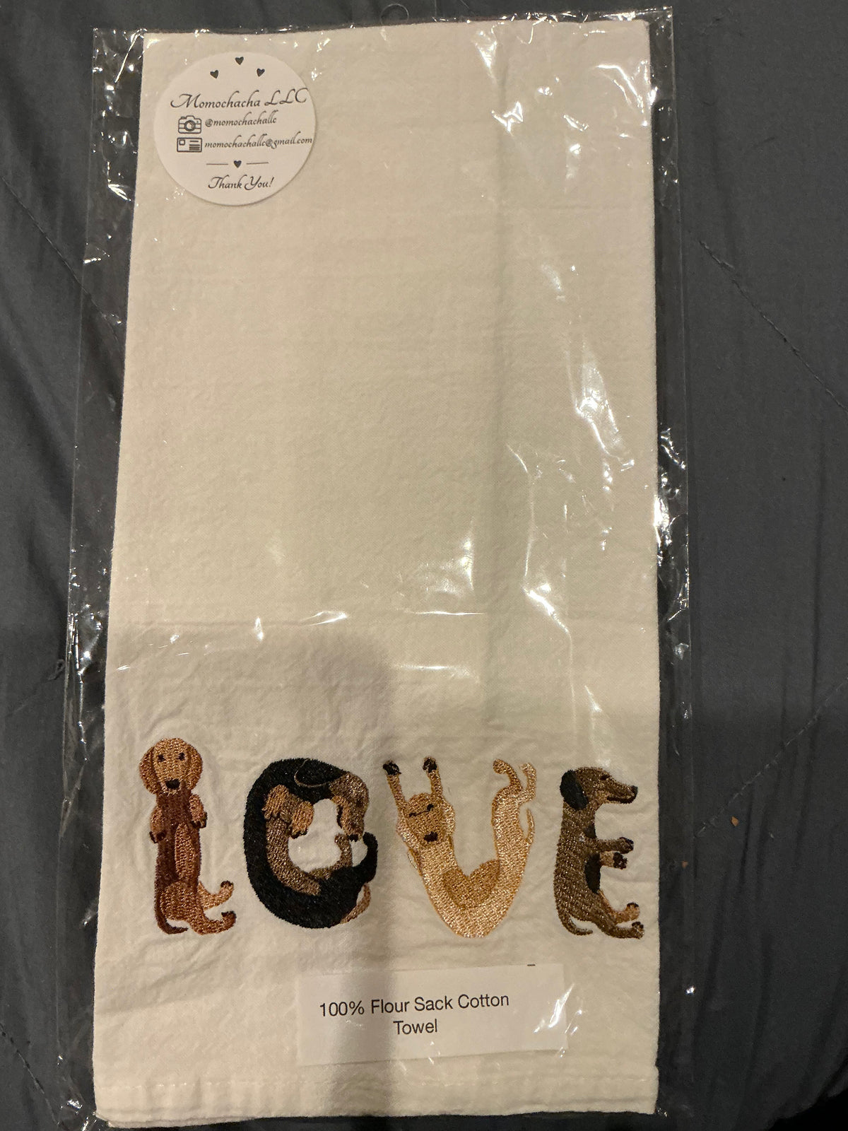 Dachshund Love Towel