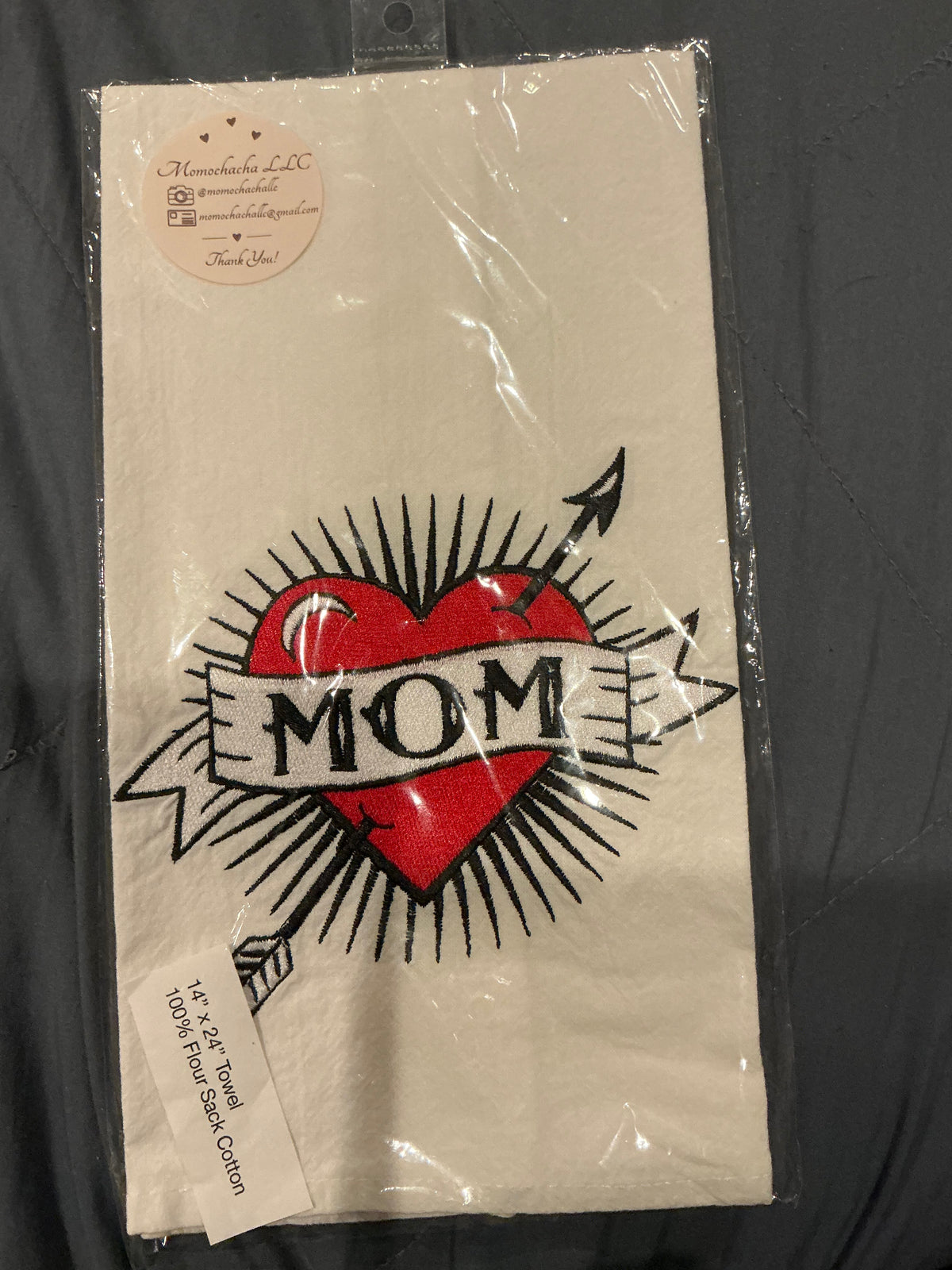 Tattoo Mom 16”x26” Towel