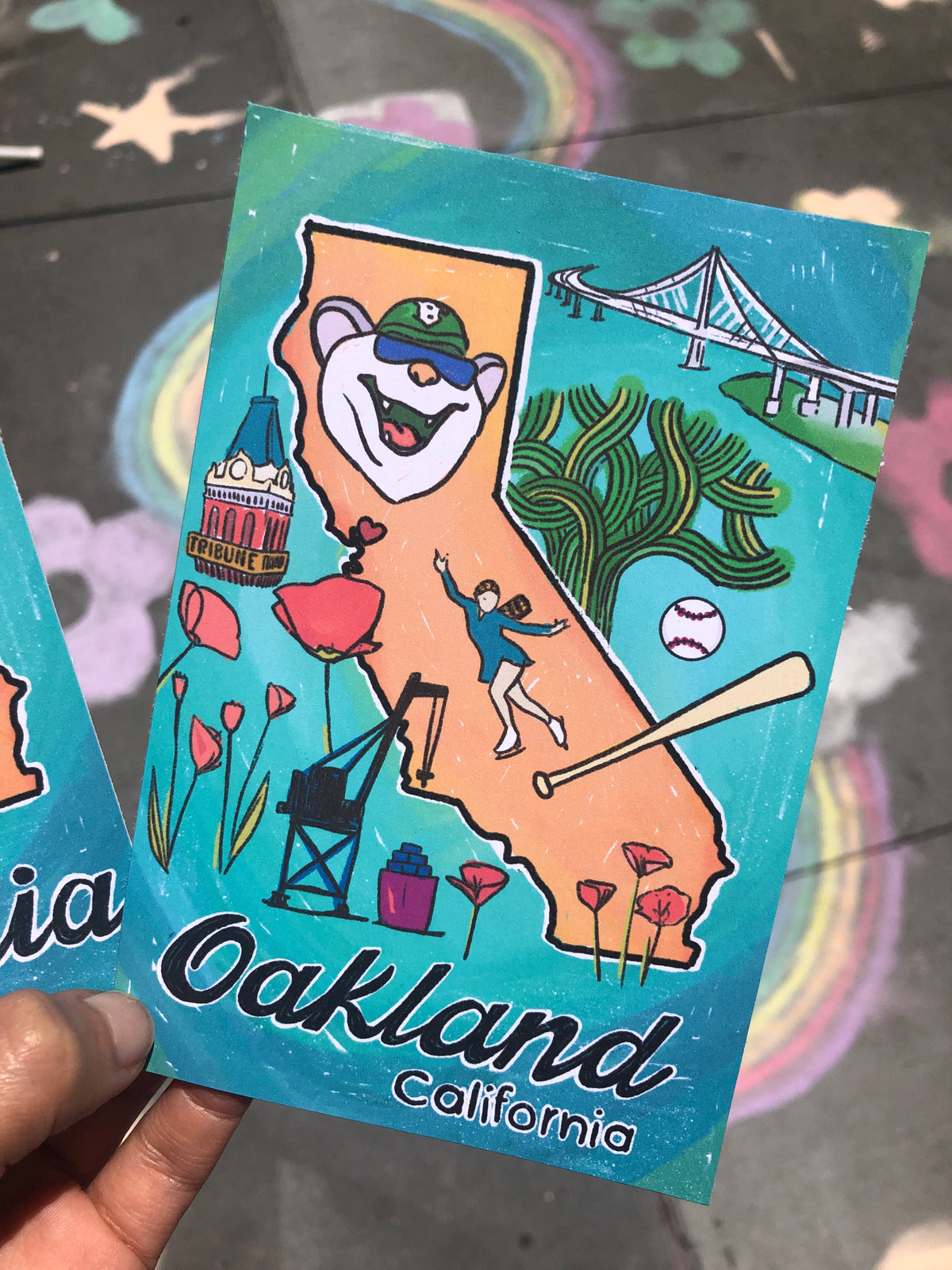 Oakland California Postcard