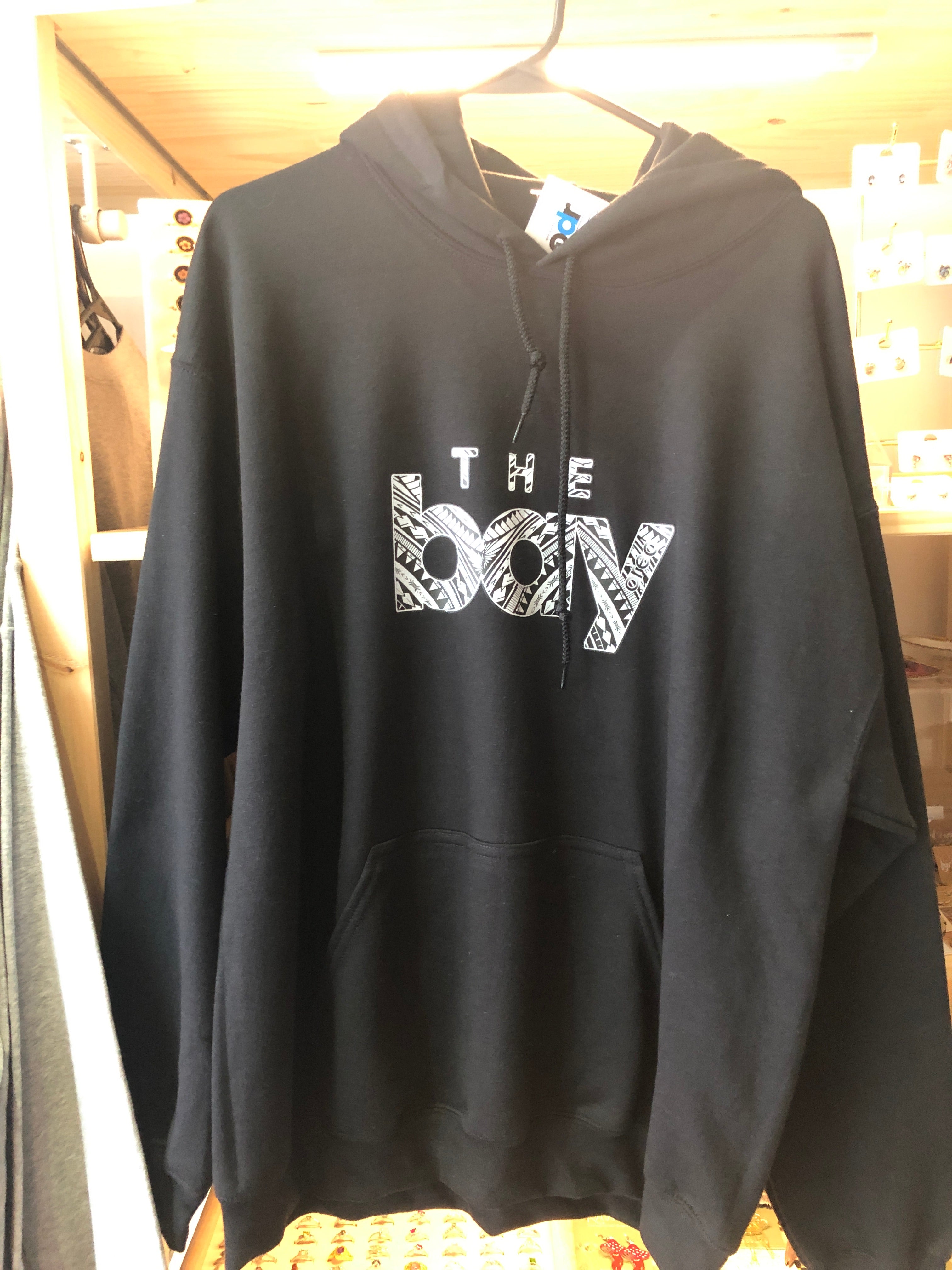 The Bay Tribal Design Hoodie (Black)