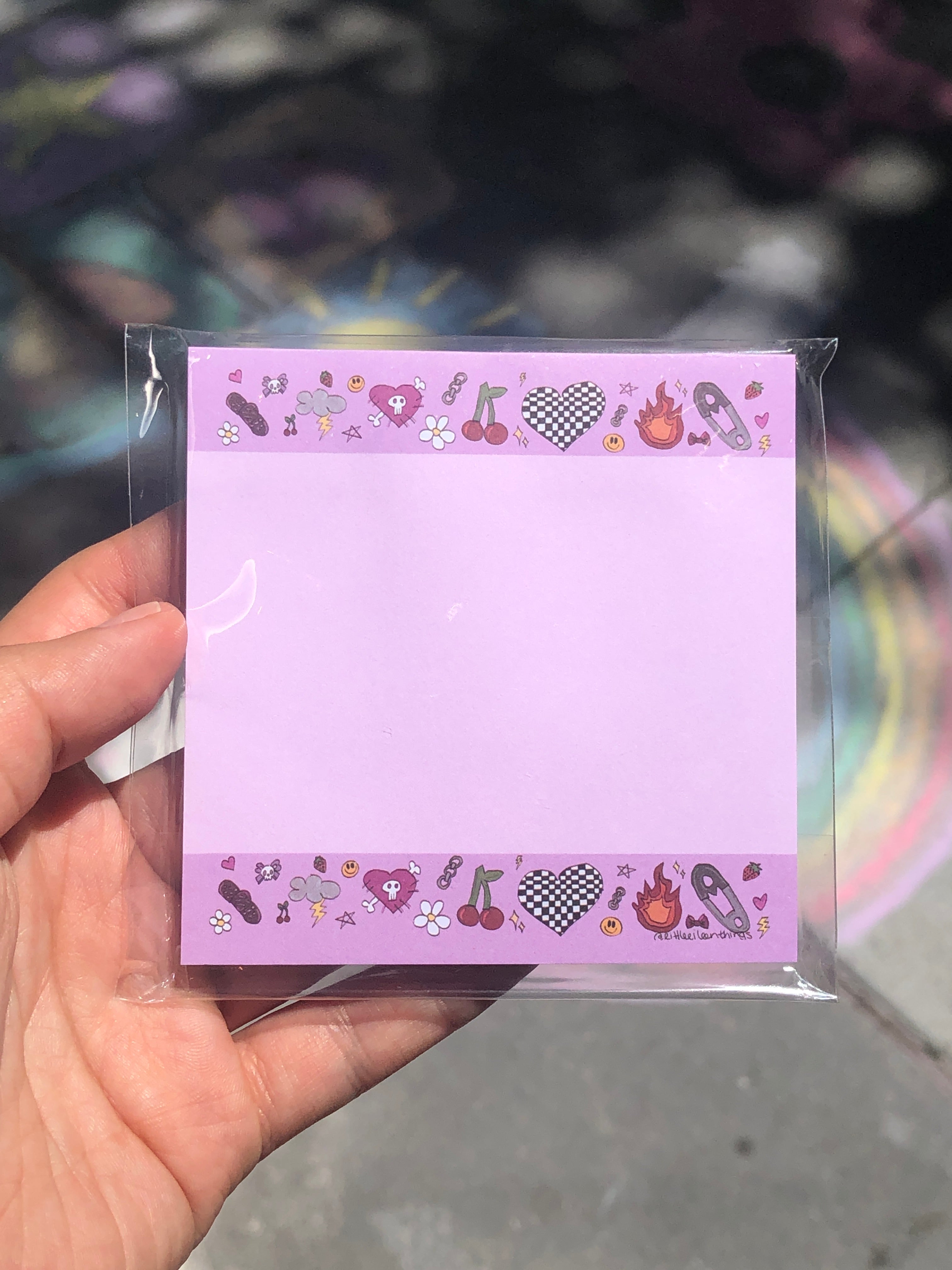 2000s Punk Queen Sticky Notes