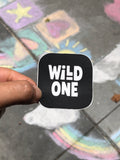 Wild One Sticker
