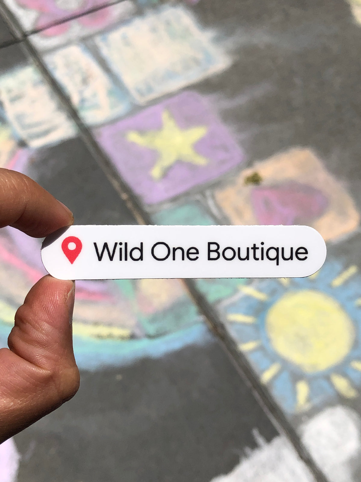 Wild One Boutique Mini Sticker