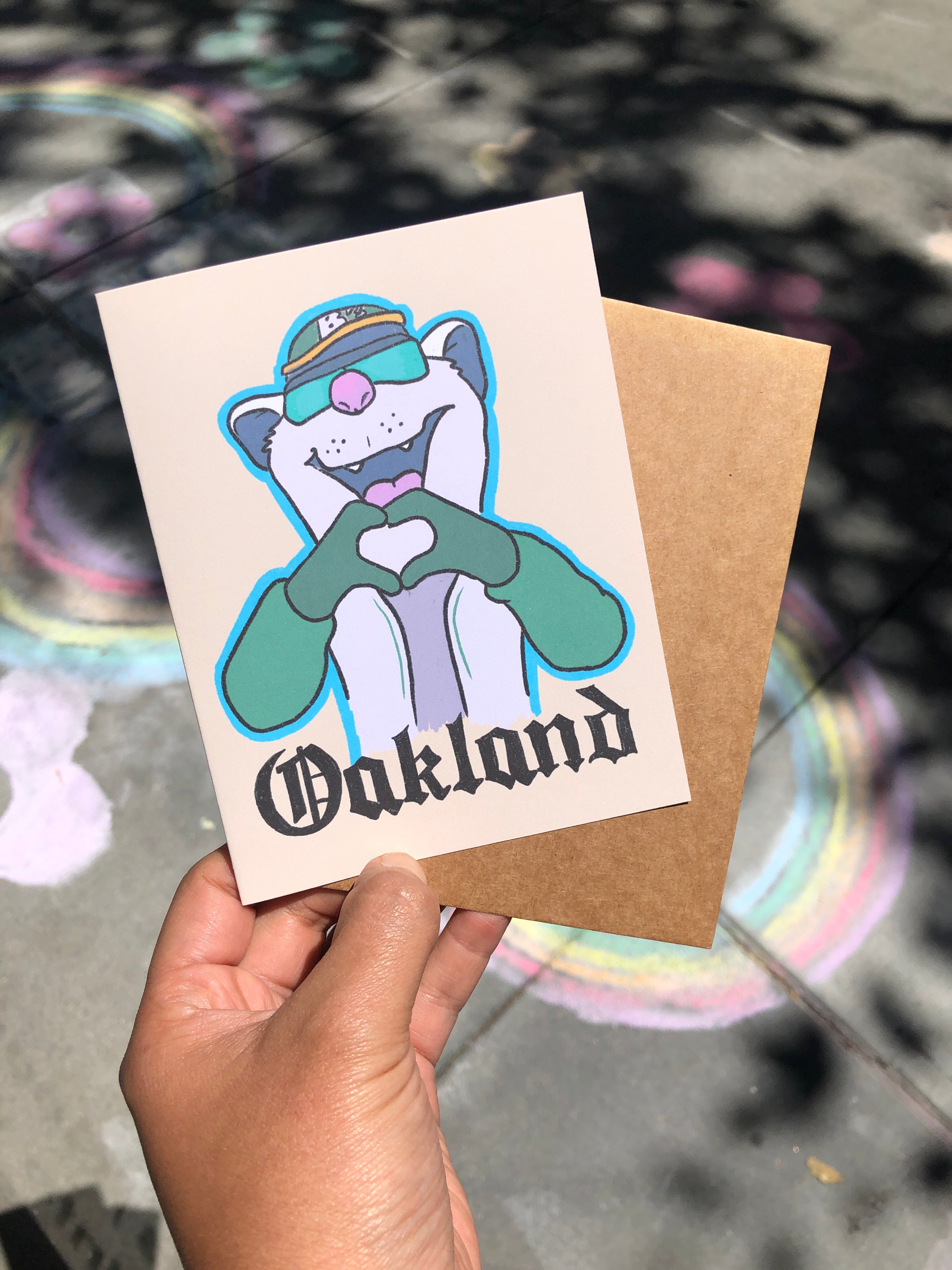 Oakland - Baller's Scrappy Card